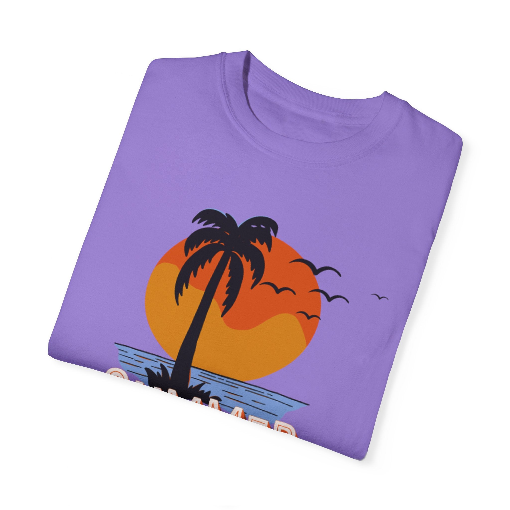 Summer Sunset Unisex Garment-Dyed T-shirt