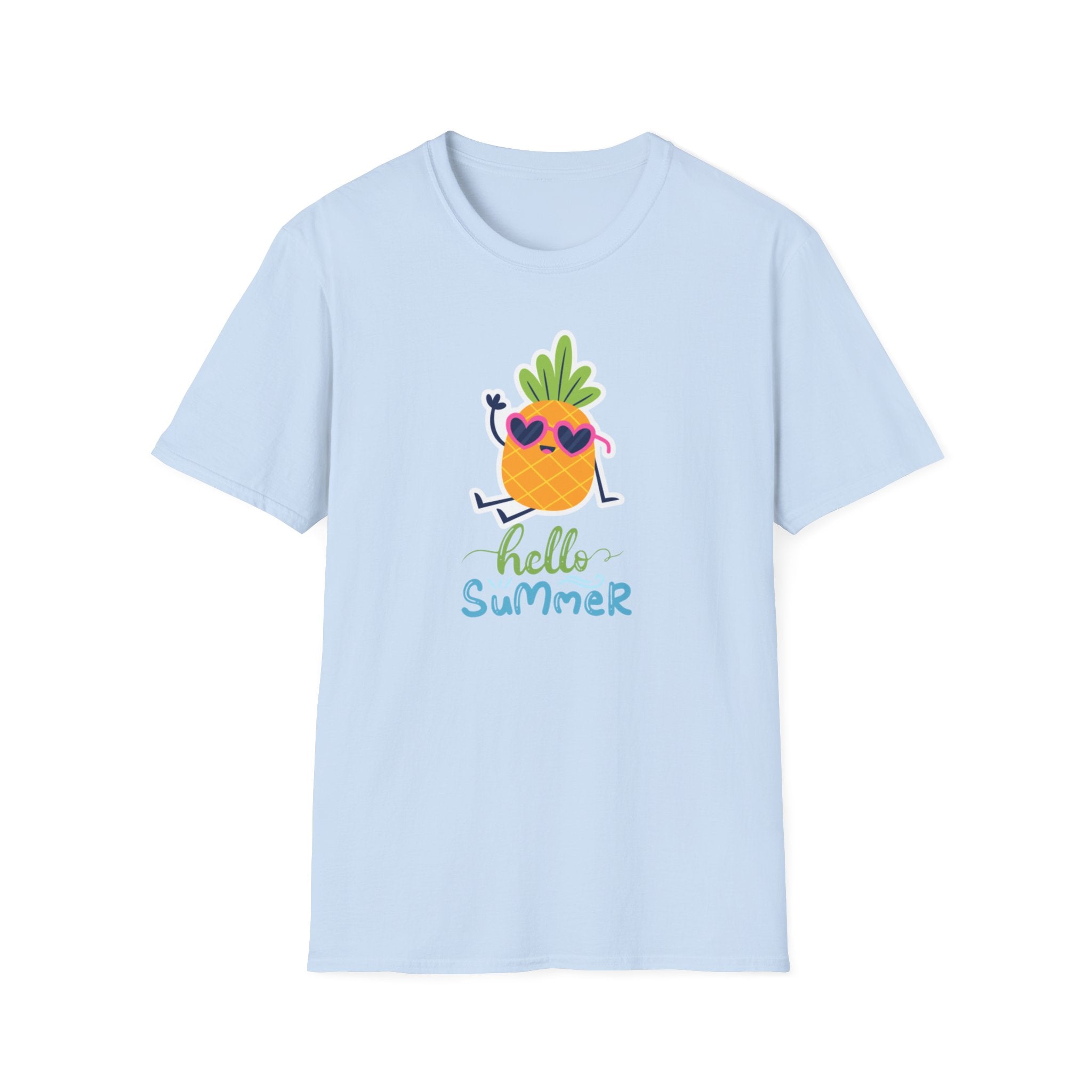 Hello Summer Fun Unisex Softstyle T-Shirt