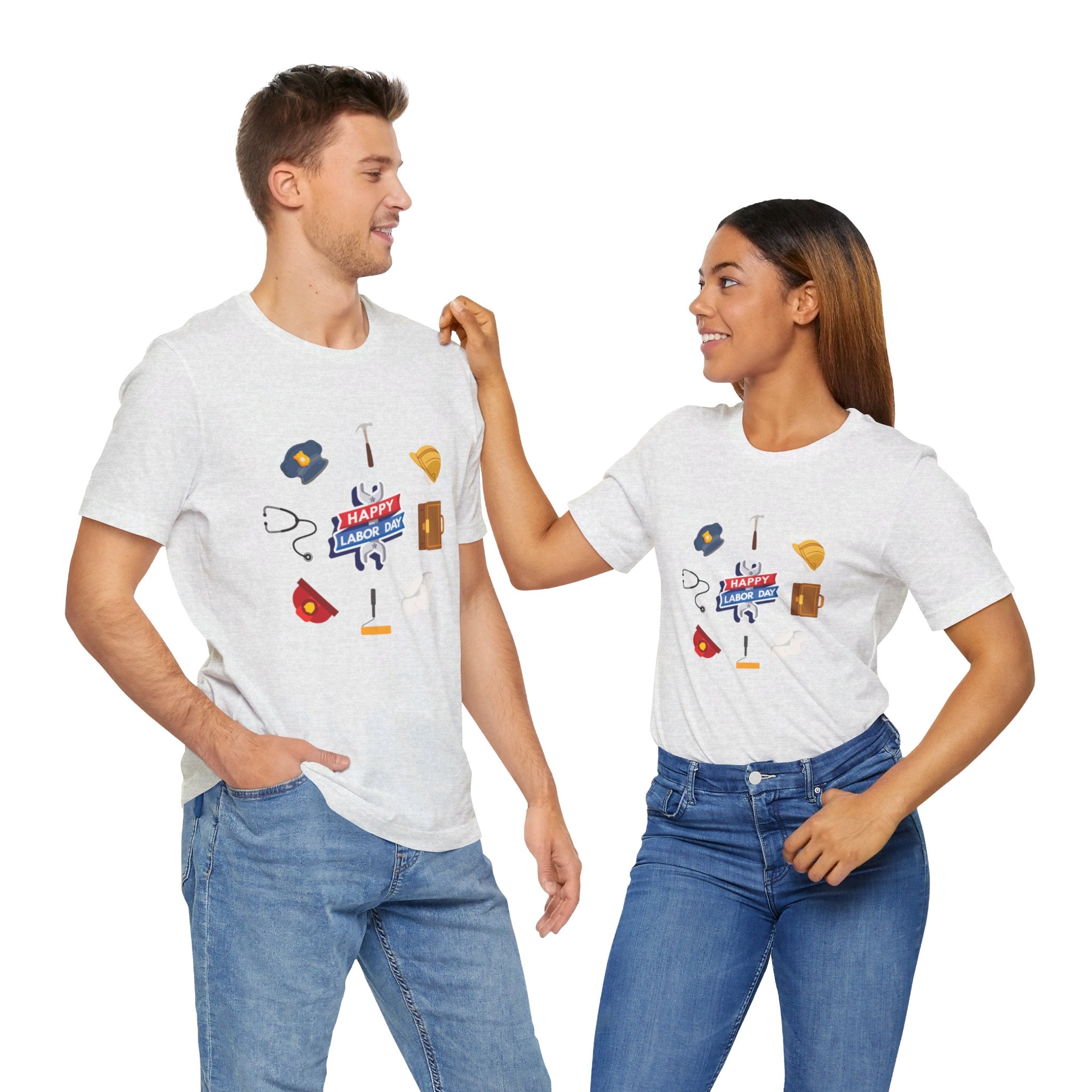 Happy Labor Day Wishes Unisex Jersey Short Sleeve Tee