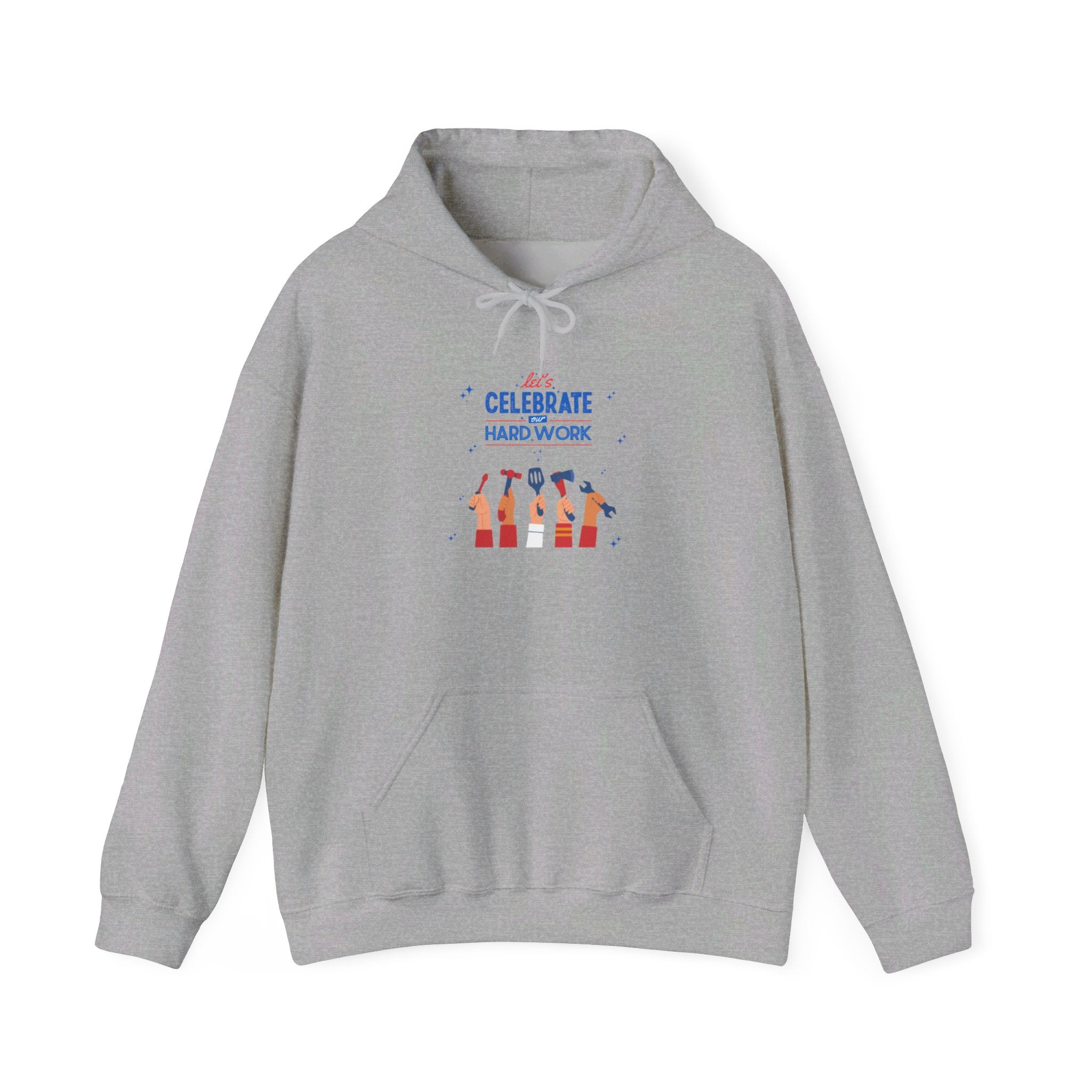 Let's Celebrate Our Hard Work Unisex Heavy Blend™ Hooded Sweatshirt