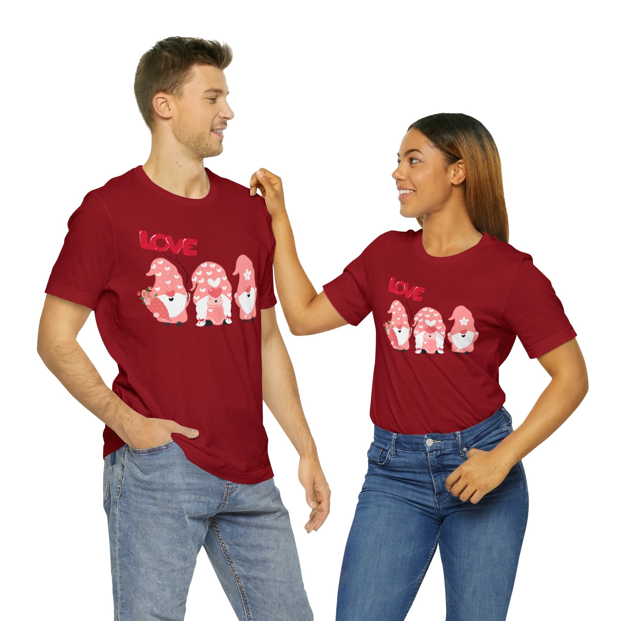 Love Gnome Day Unisex Jersey Short Sleeve Tee