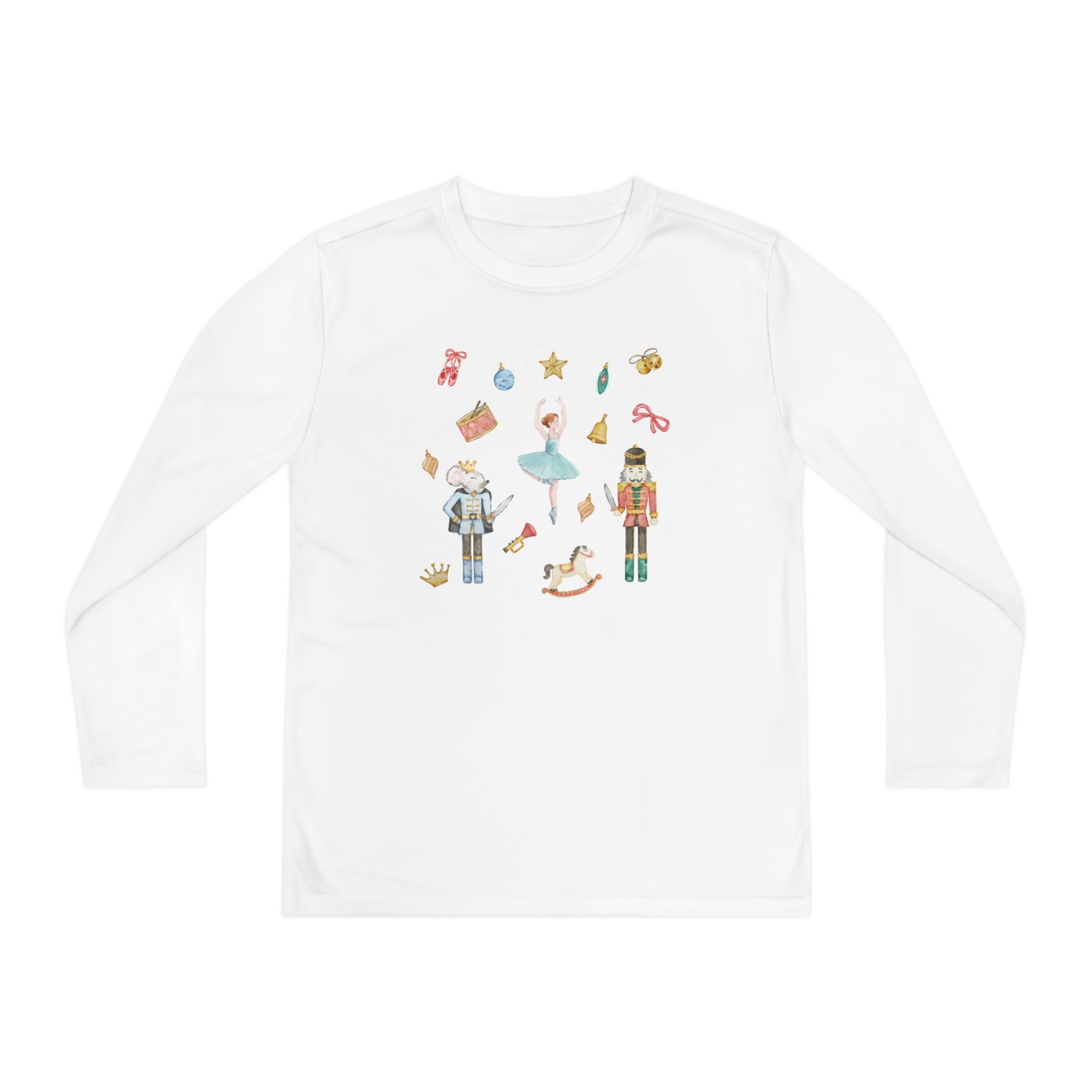 Nutcracker Youth Long Sleeve Competitor Tee