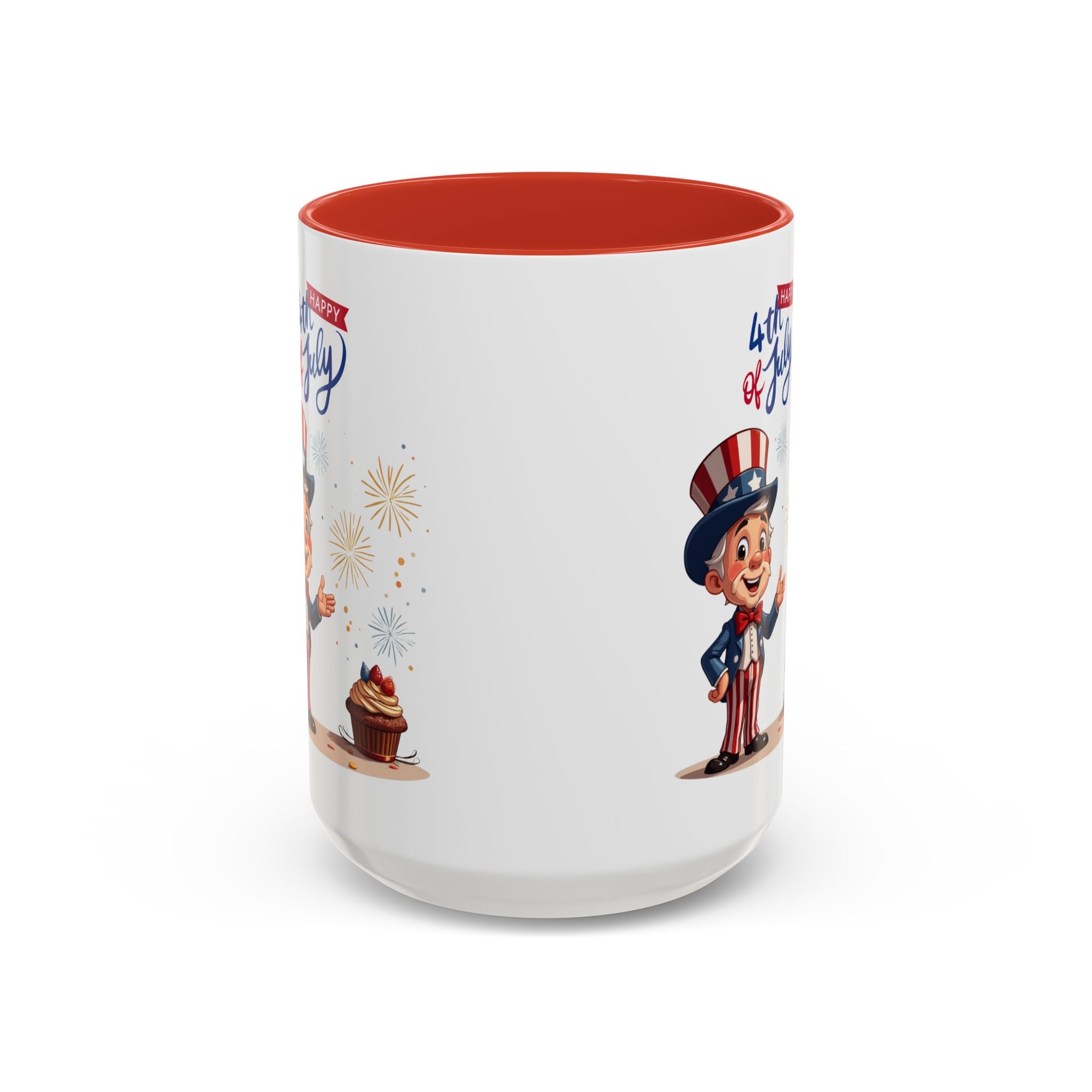 Uncle Sam Happy 4th of July Coffee Mug