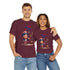 Uncle Sam Tee Happy of July, Unisex Heavy Cotton Shirt