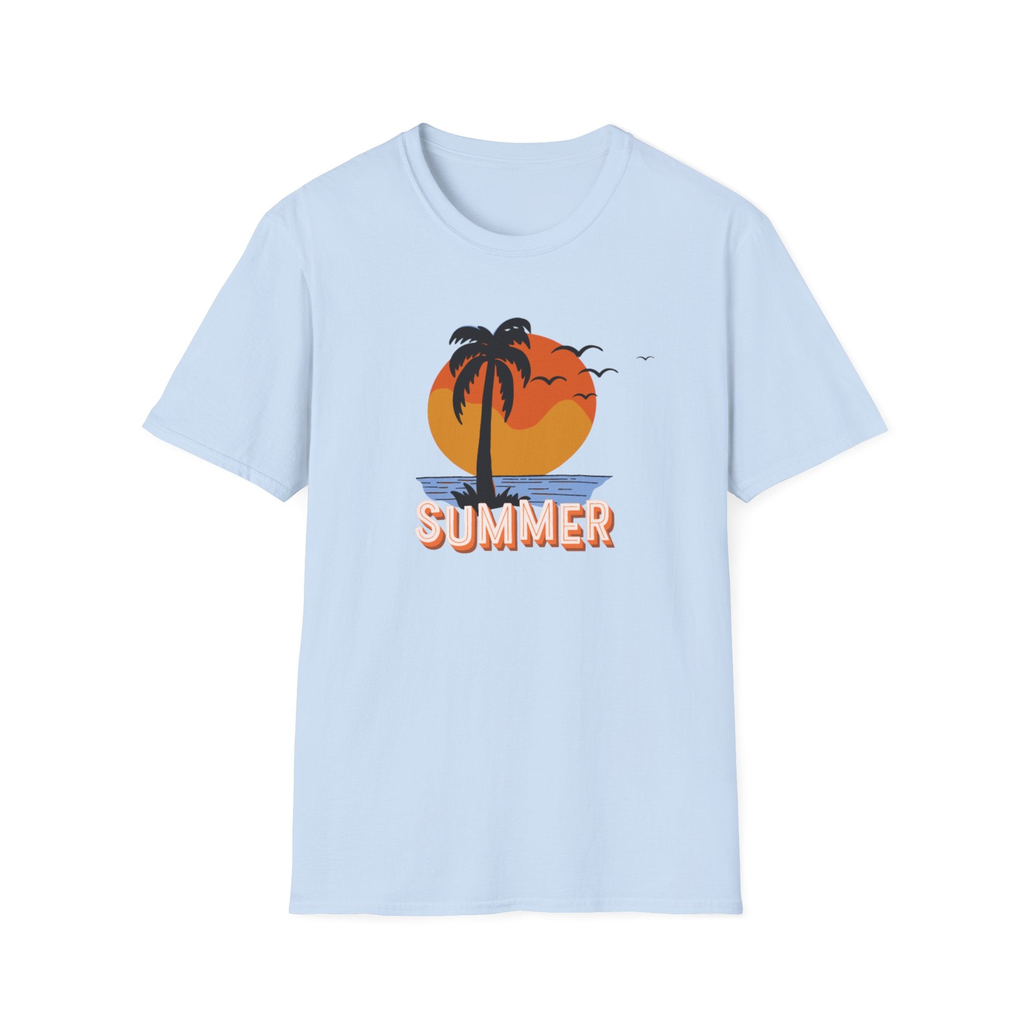 Summer Sunset Unisex Softstyle T-Shirt