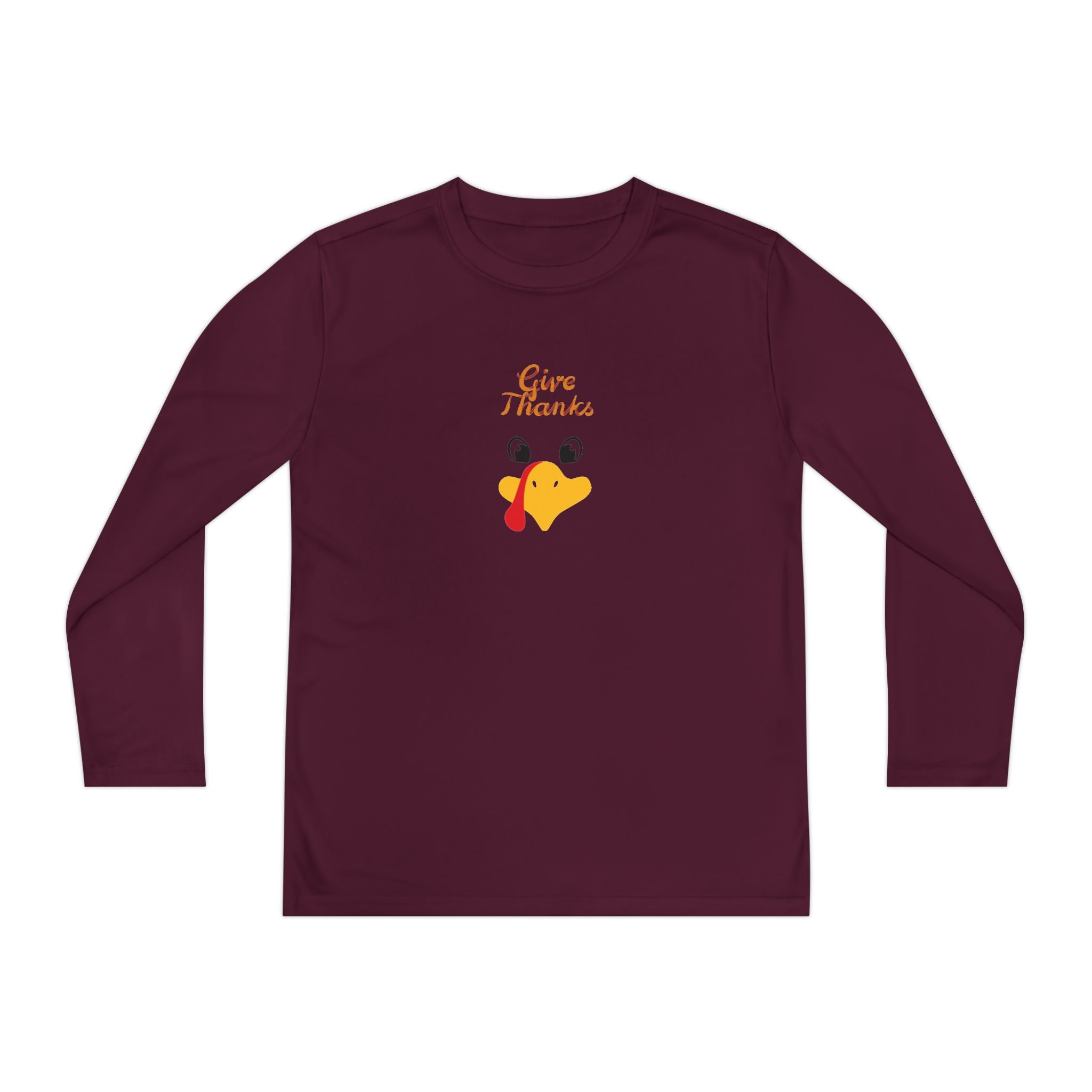 Give Thanks Youth Long Sleeve Competitor Tee