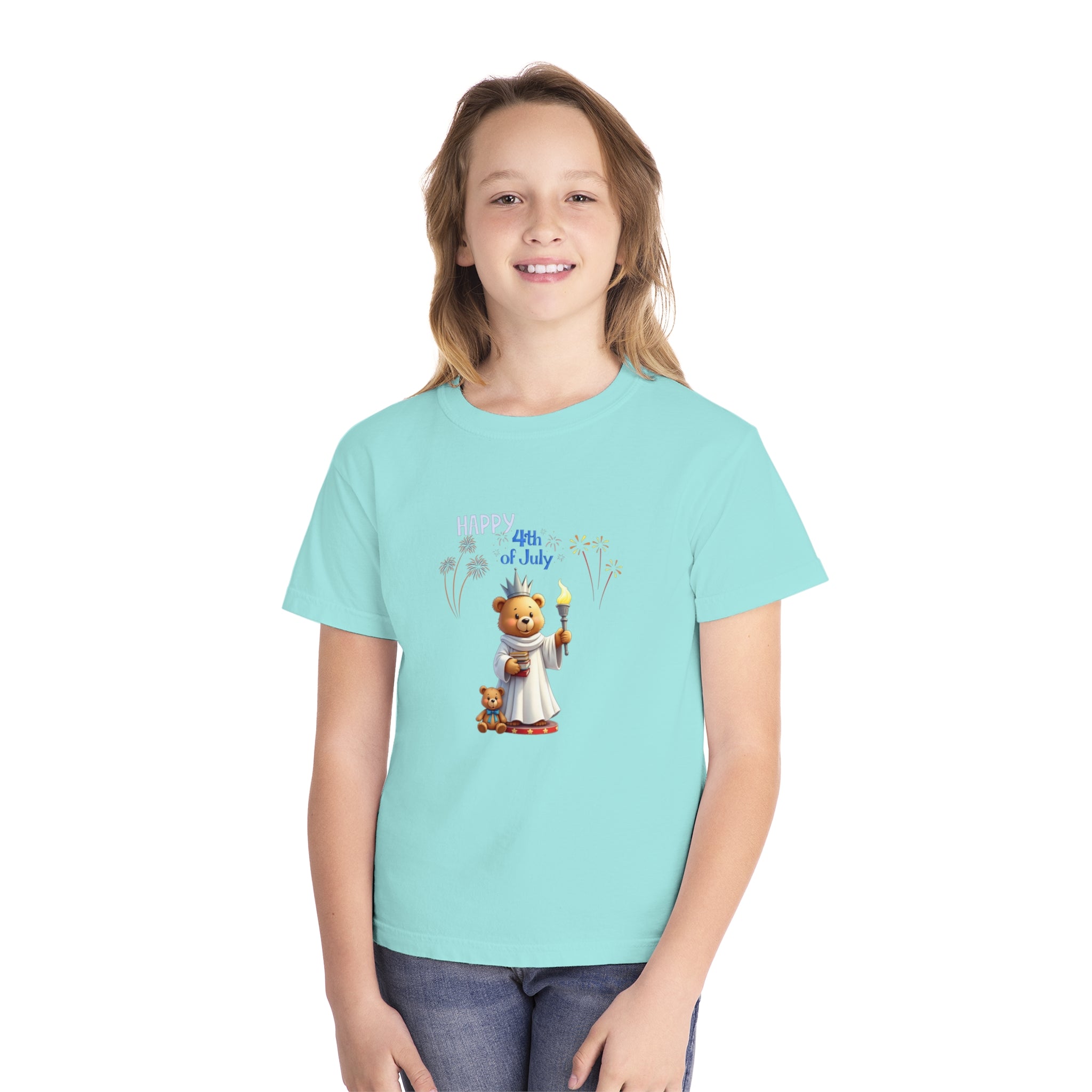 Lady Liberty Youth Midweigth Tee