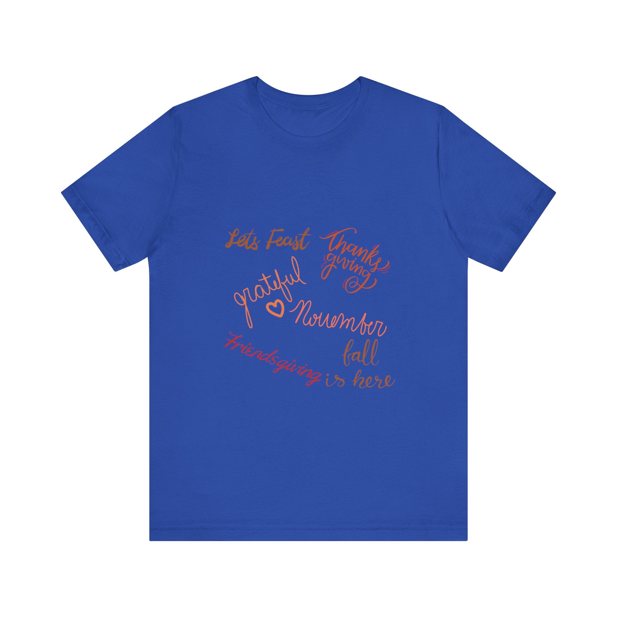 Thanksgiving Season Unisex Jersey Short Sleeve Tee