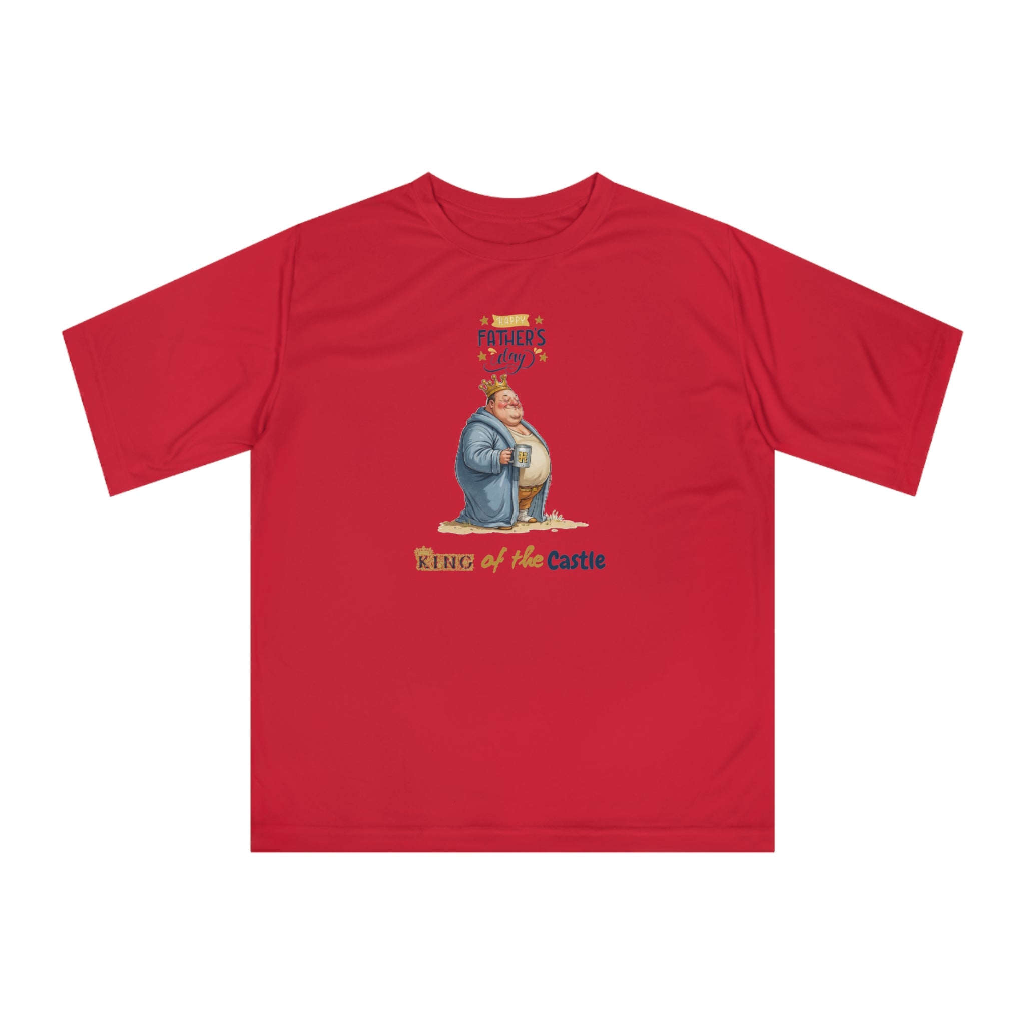 Father's Day King of the Castle Performance T-shirt