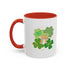 Retro St. Paddy's Day Accent Coffee Mug - 11oz & 15oz
