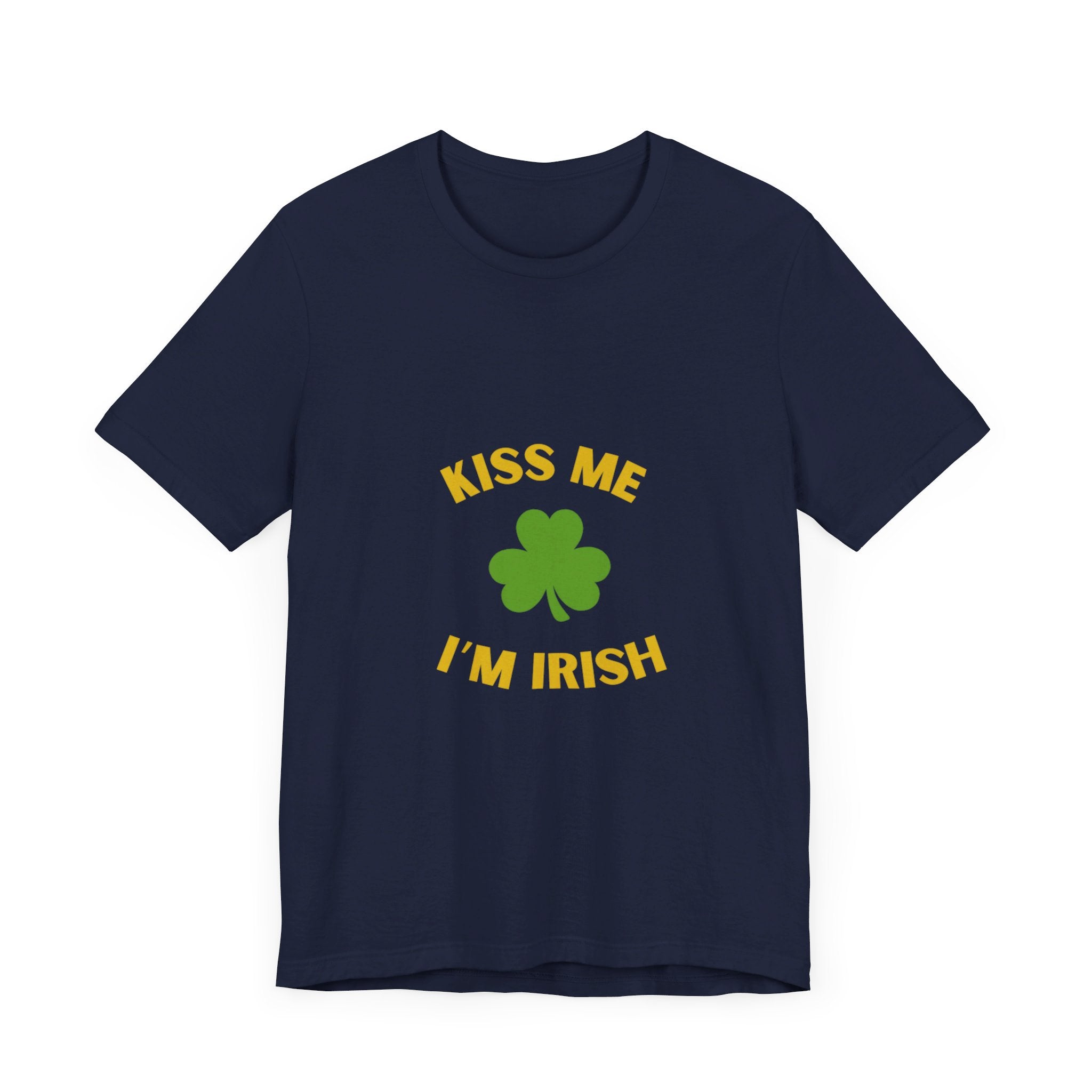 Kiss Me I'm Irish Unisex Jersey Short Sleeve Tee