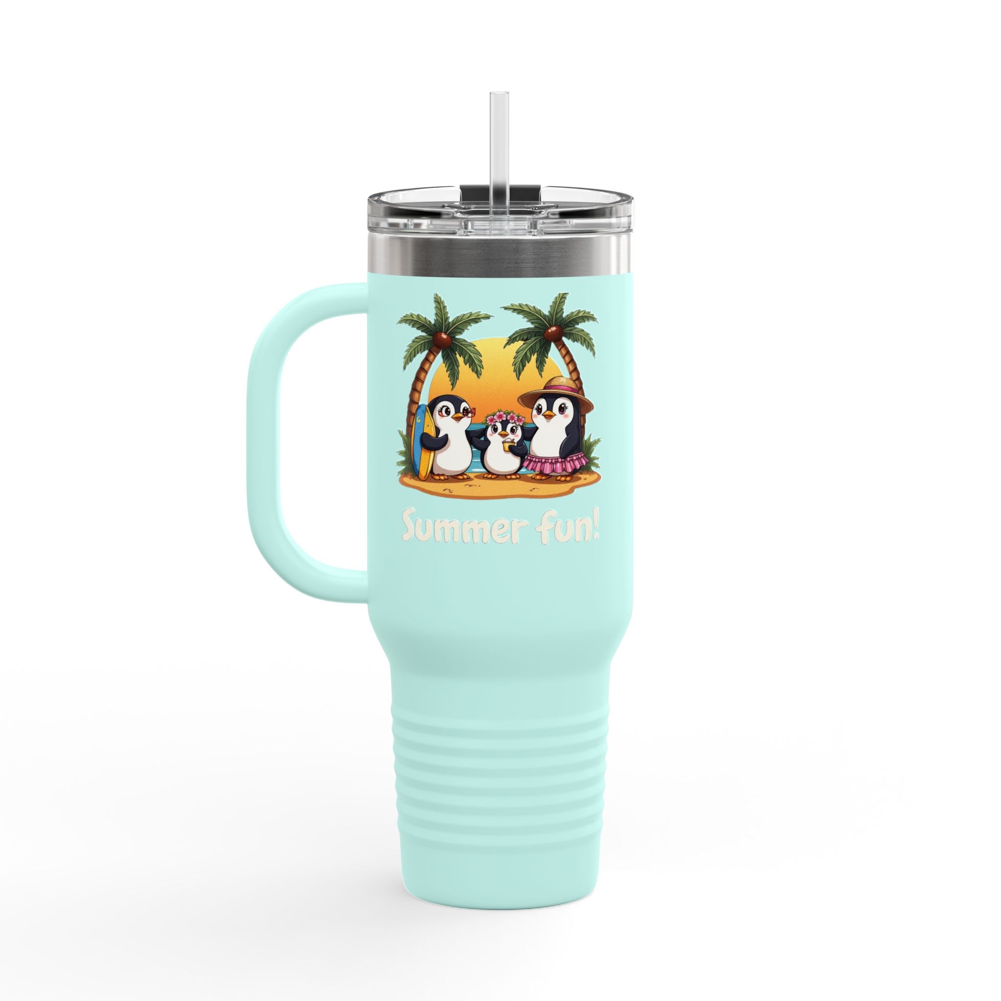 Summer Fun Insulated Travel Mug