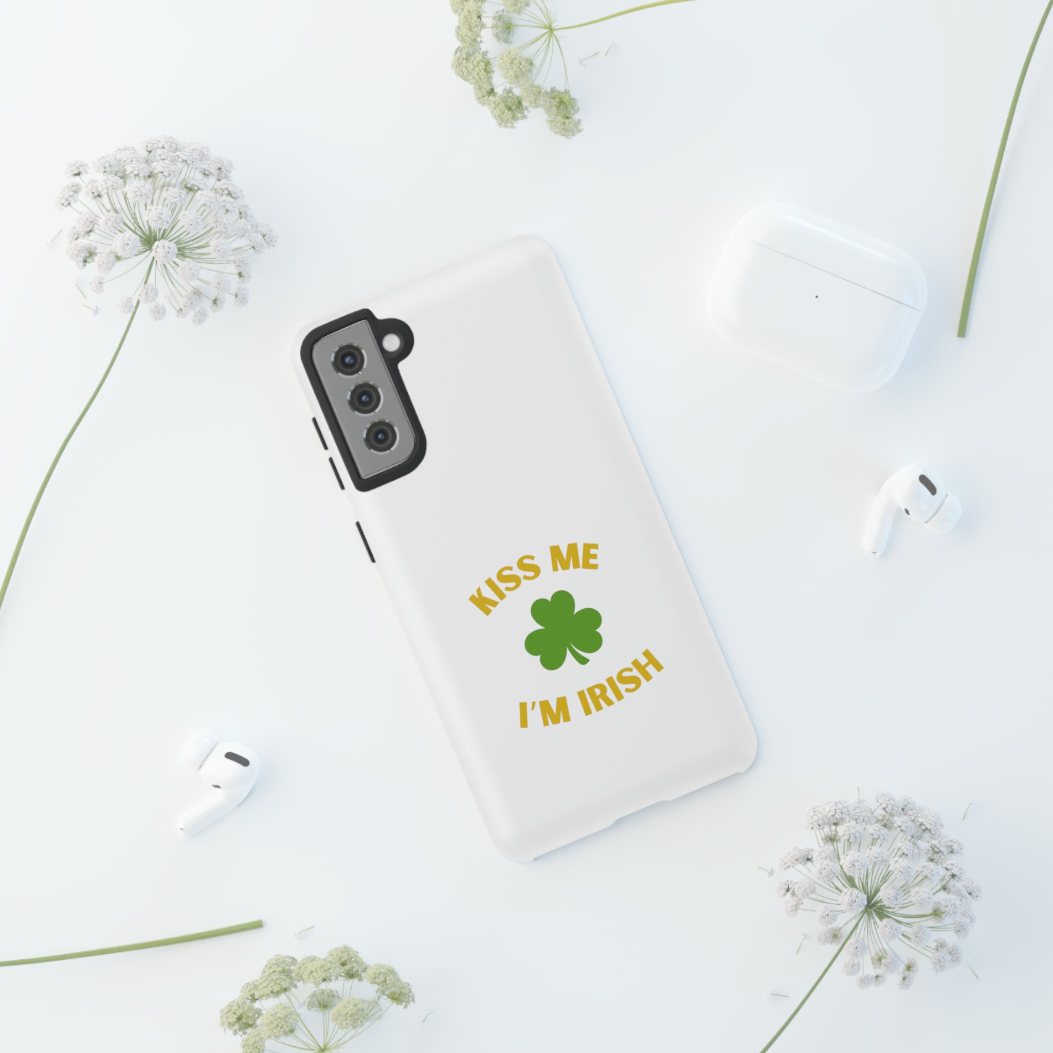 Kiss Me I'm Irish Tough Cases