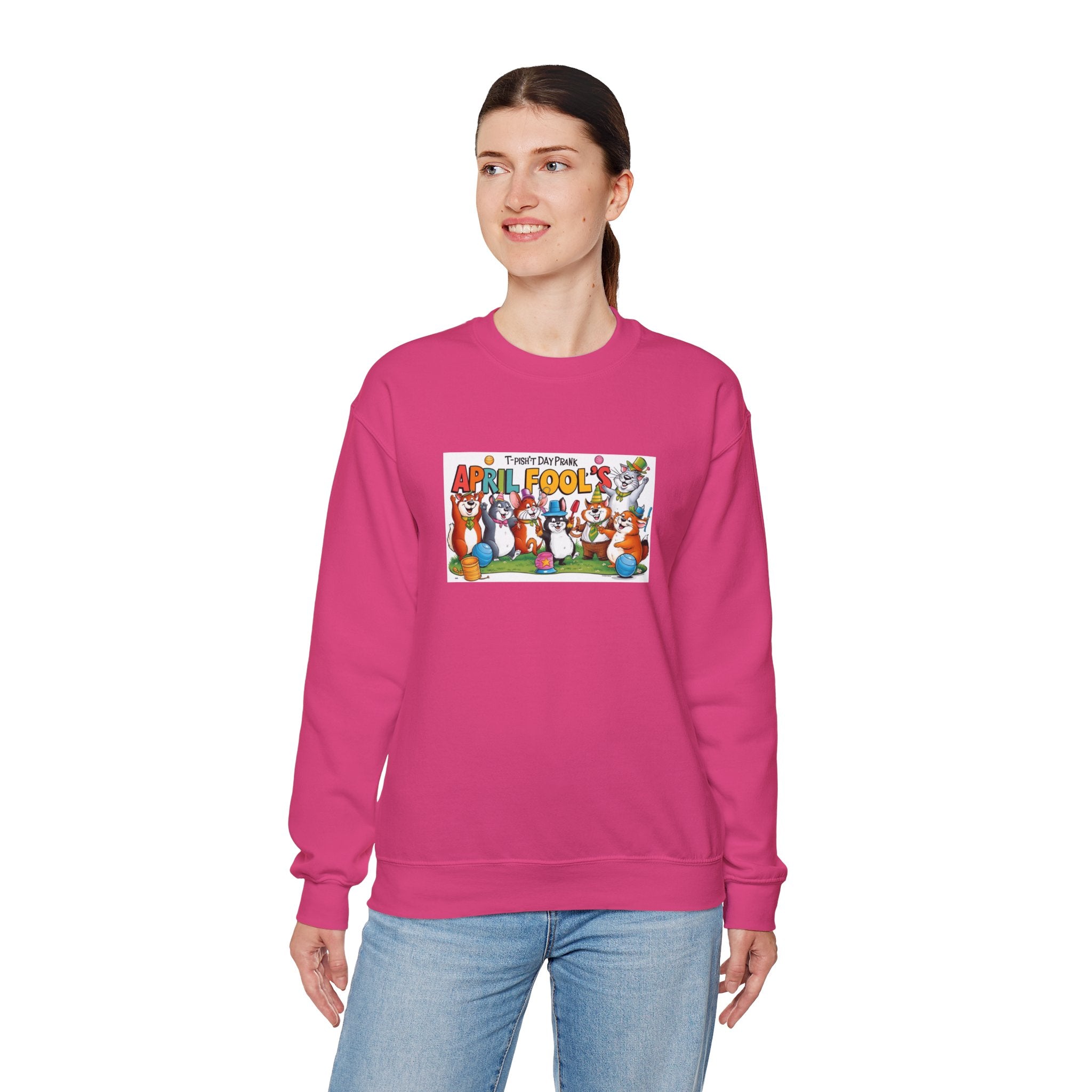 T-Pish'-T Day Prank Unisex Crewneck Sweatshirt