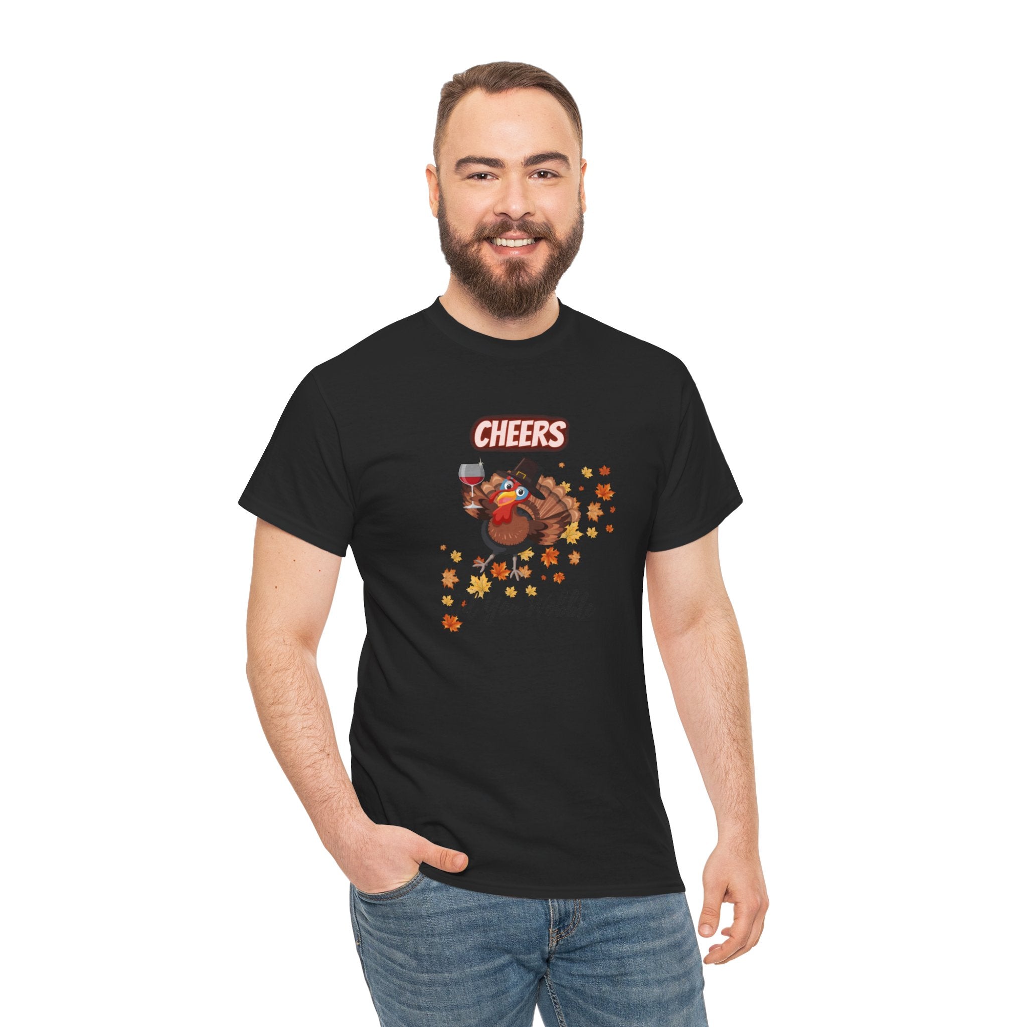 Cheers Til You Wobble Unisex Heavy Cotton Tee