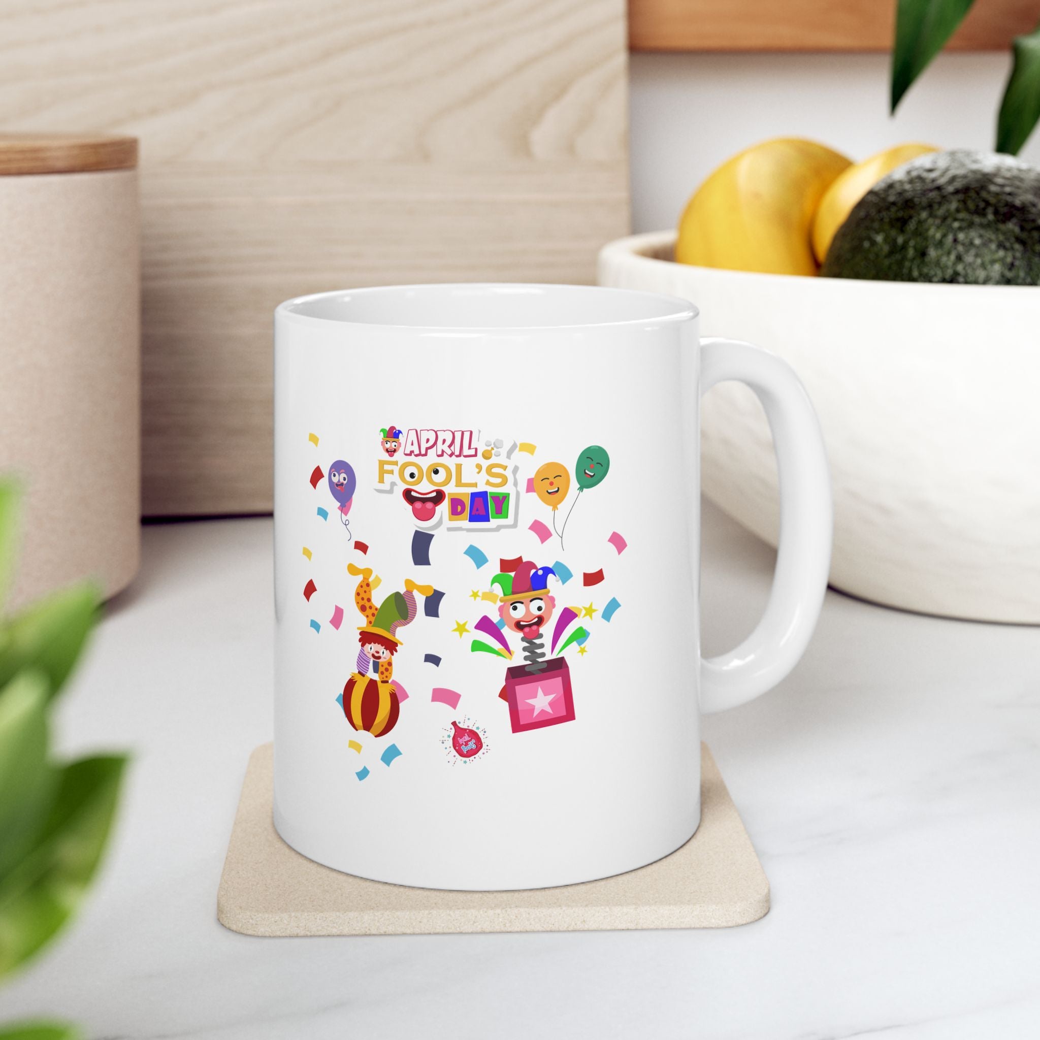 All April Fool's Day Ceramic Mug  (11oz & 15oz)