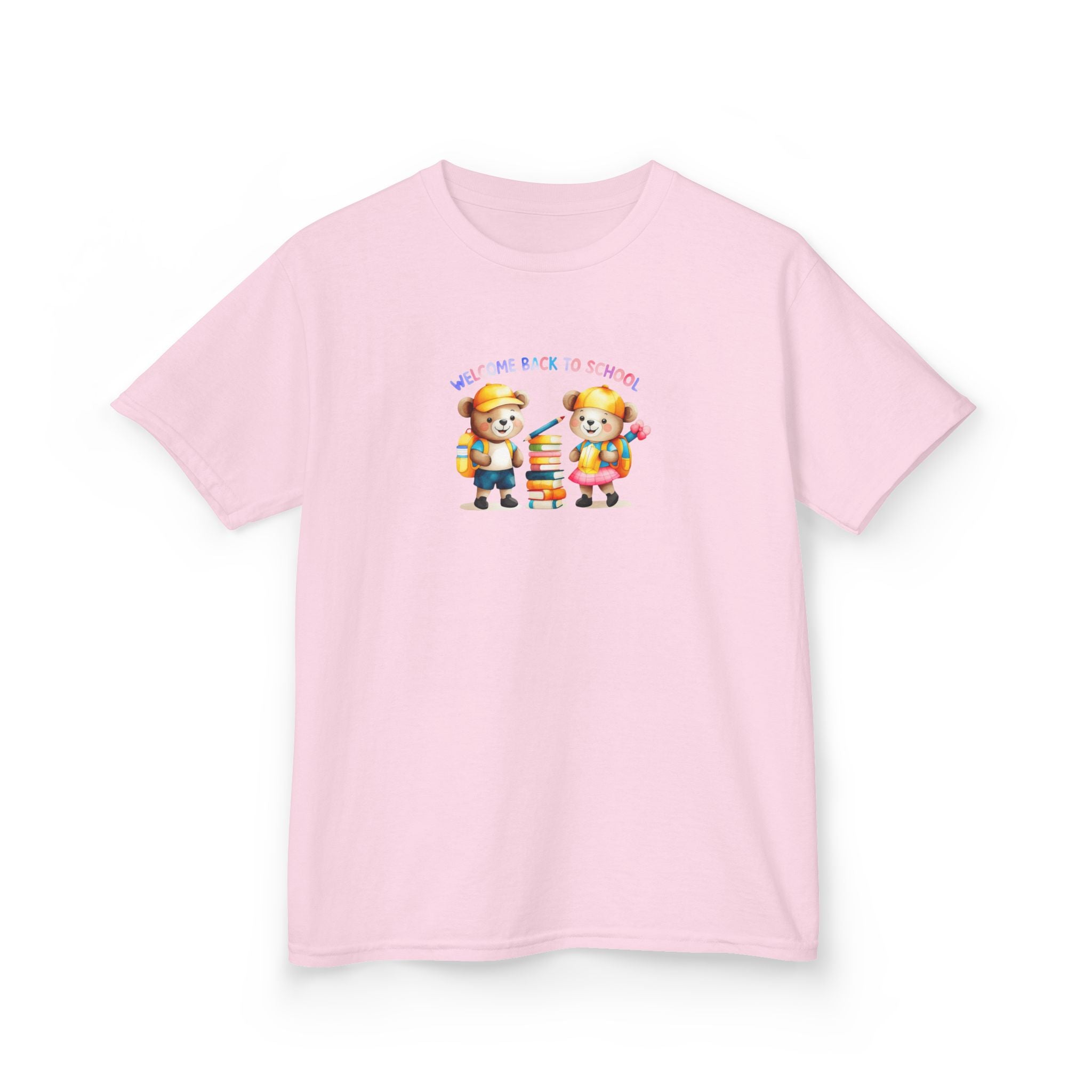 Welcome Back to School Kids Heavy Cotton Tee