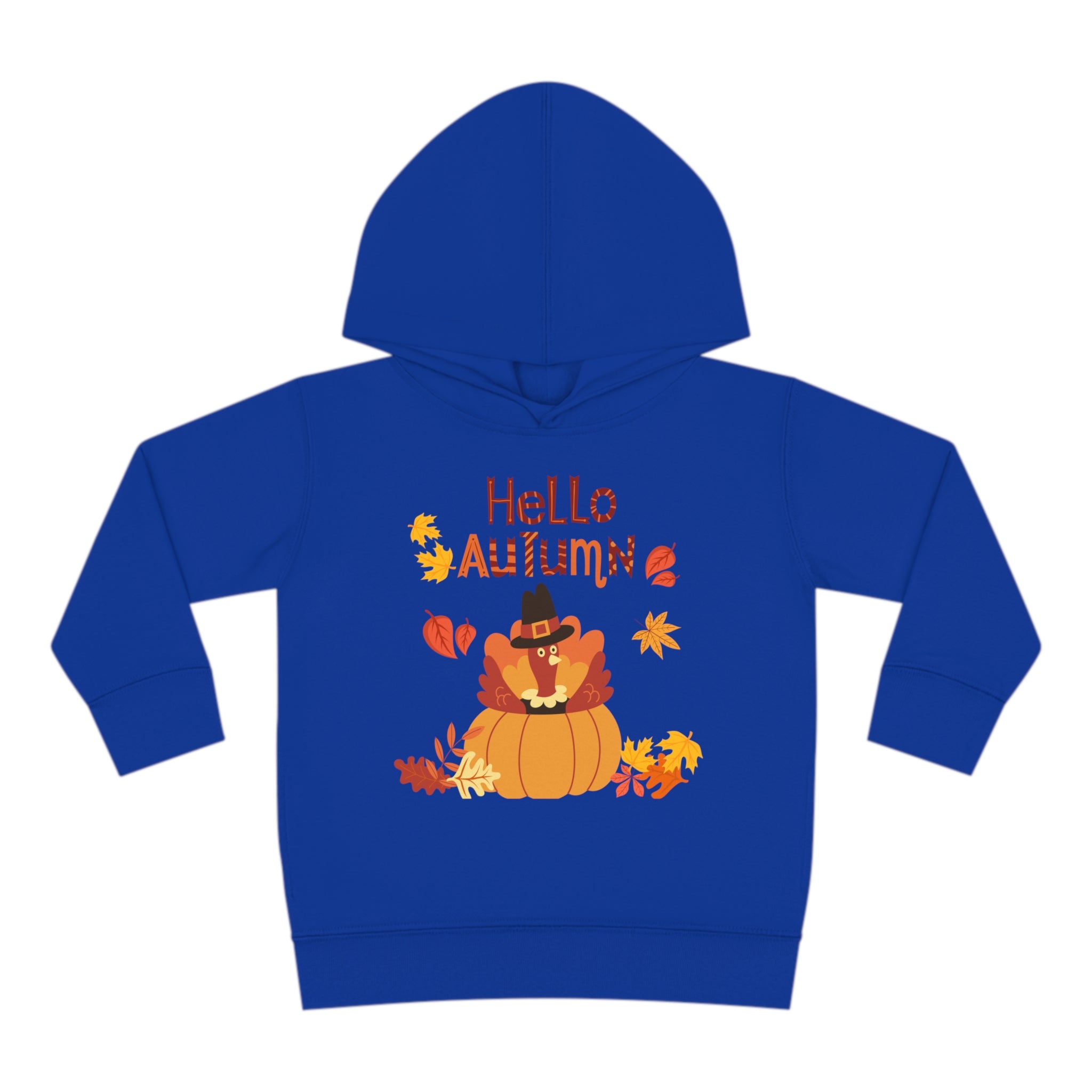 Hello Autumn Toddler Pullover Fleece Hoodie