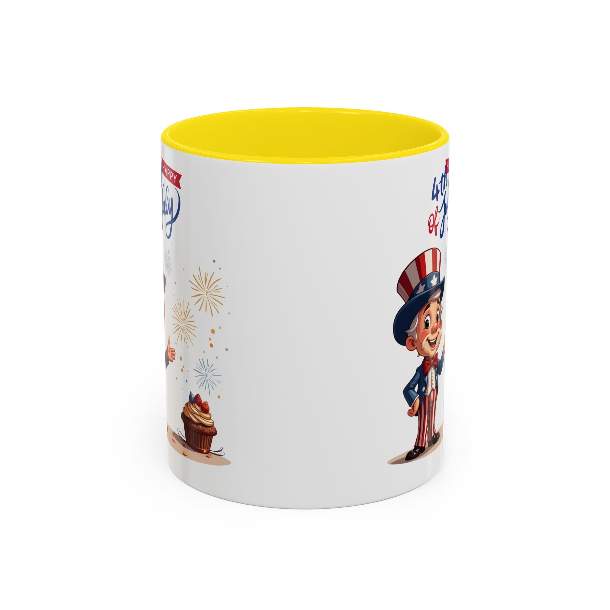 Uncle Sam Happy 4th of July Coffee Mug