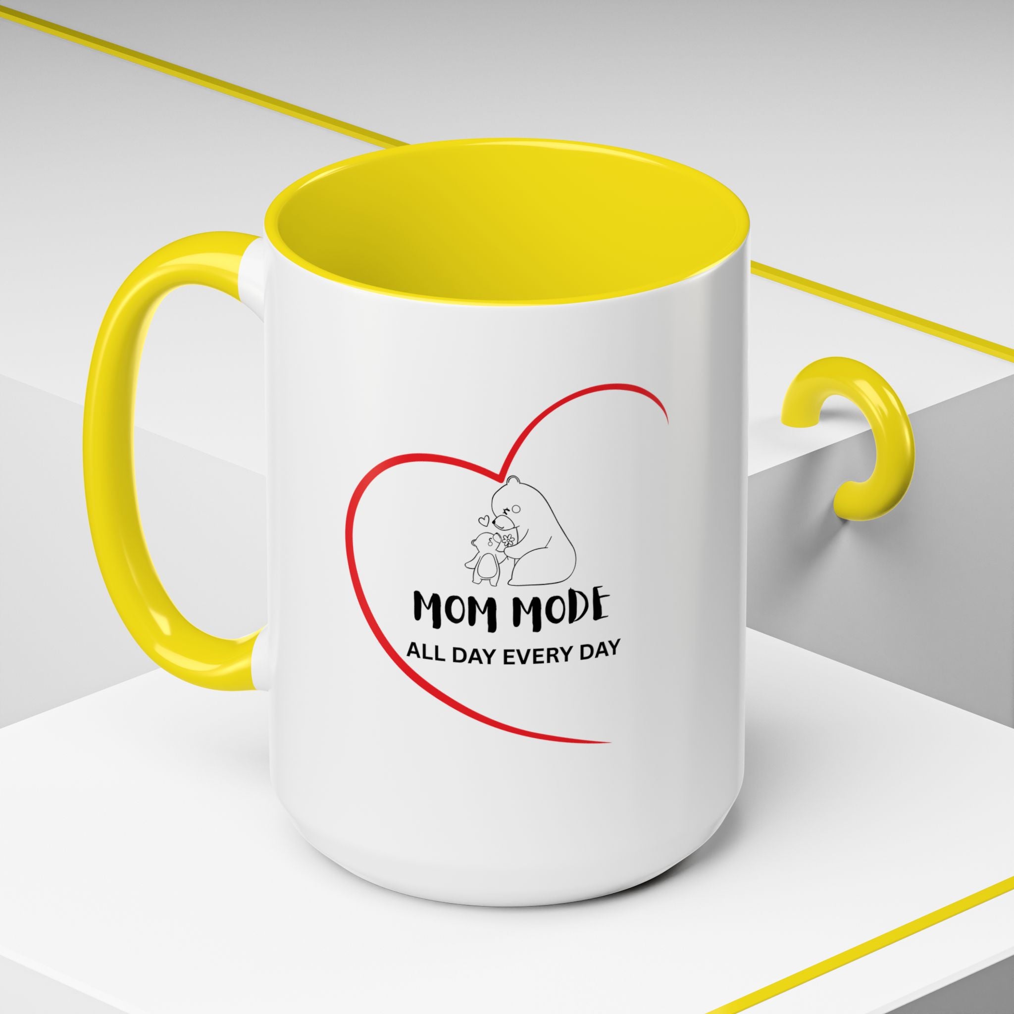Mom Mode Coffee Mug - 11/15oz Accent Mug