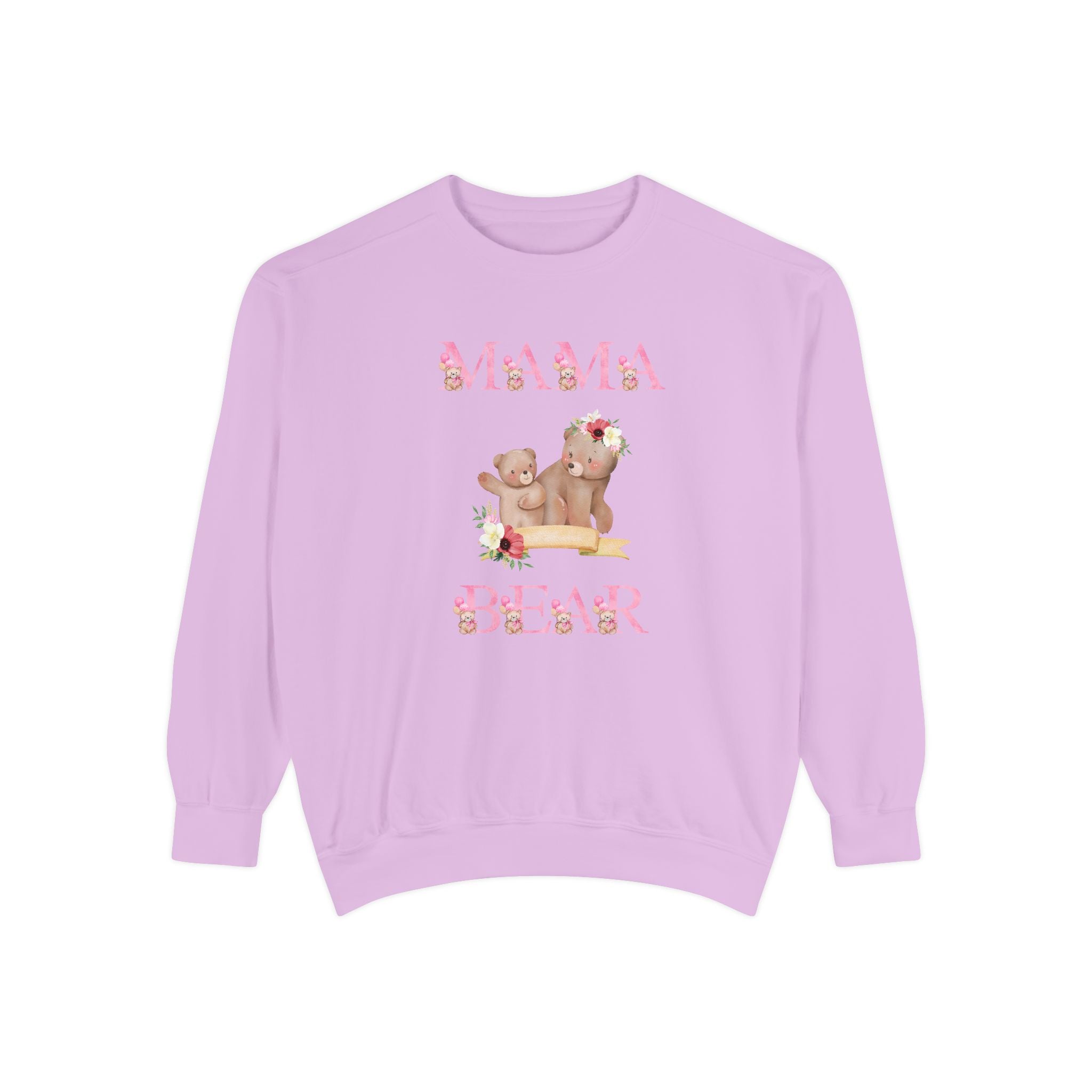 Mama Bear Unisex Garment-Dyed Sweatshirt