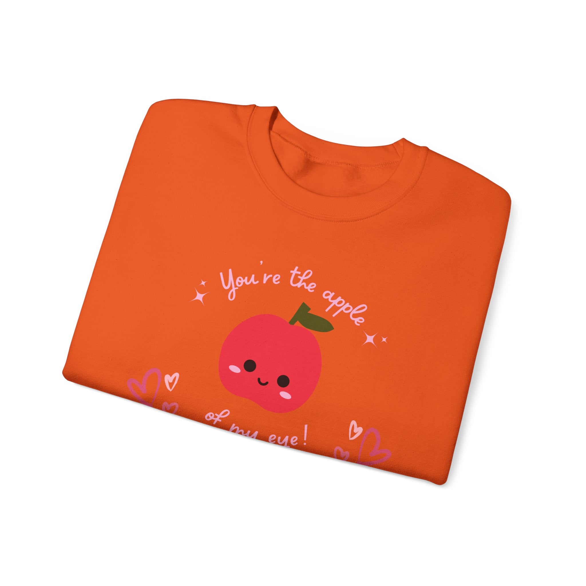 You Are The Apple Of My Eyes Unisex Heavy Blend™ Crewneck Sweatshirt