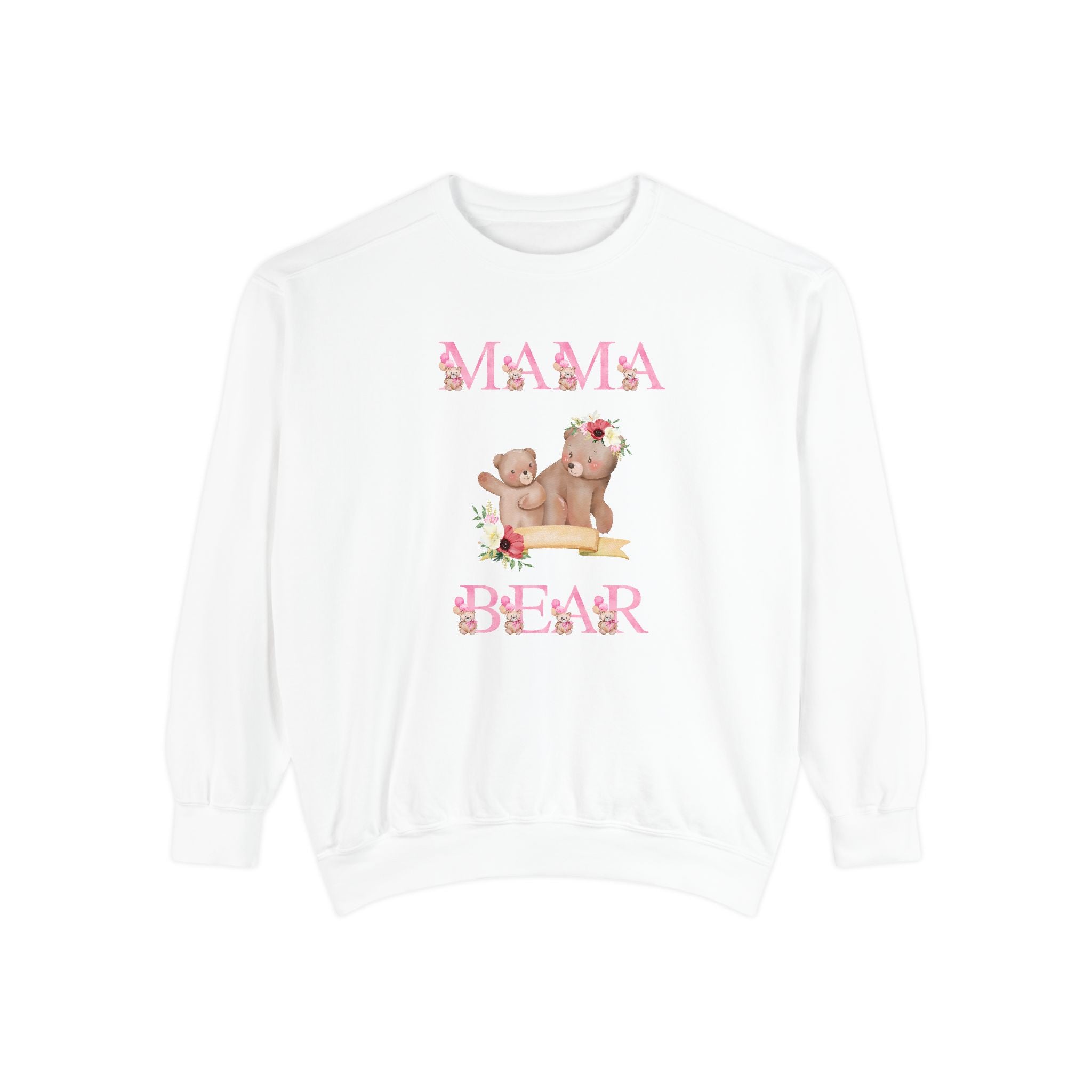 Mama Bear Unisex Garment-Dyed Sweatshirt