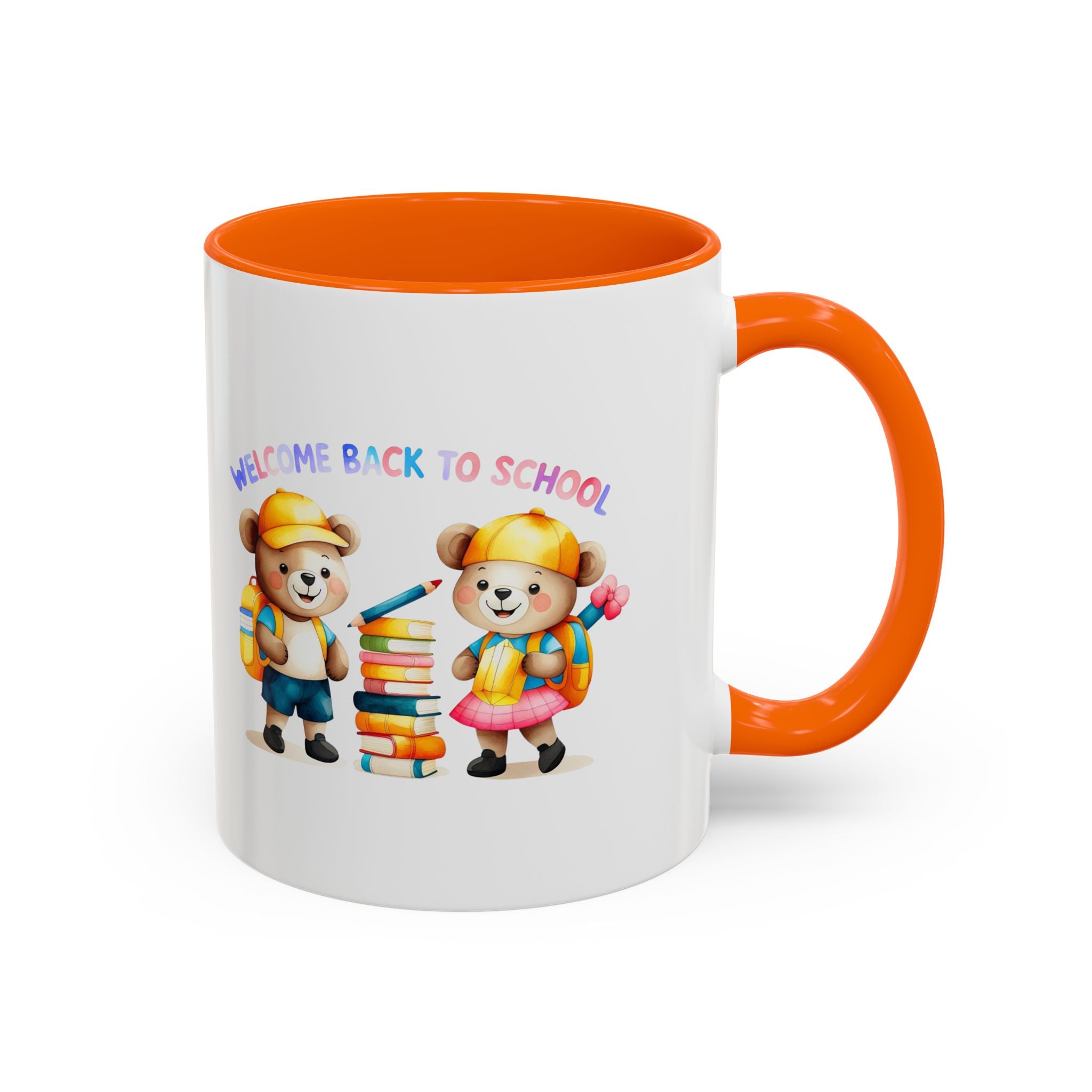 Welcome Back to School Bear Coffee Mug - 11oz, 15oz