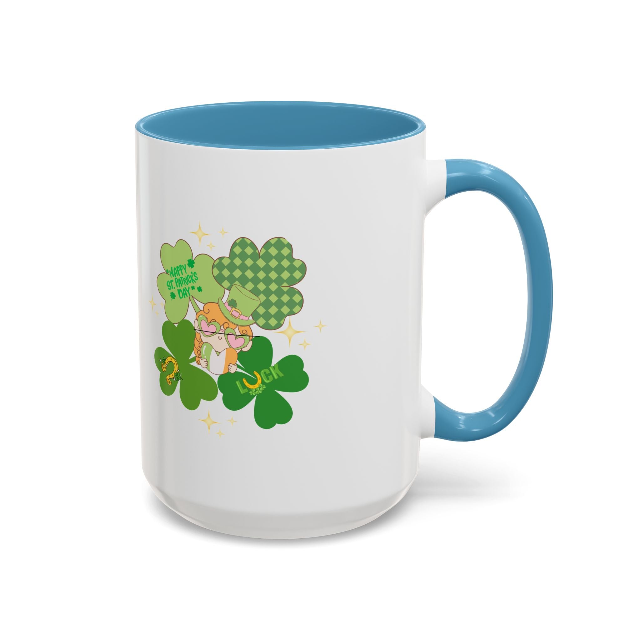 Retro St. Paddy's Day Accent Coffee Mug - 11oz & 15oz