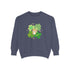 Retro St. Paddy's Day Unisex Garment-Dyed Sweatshirt