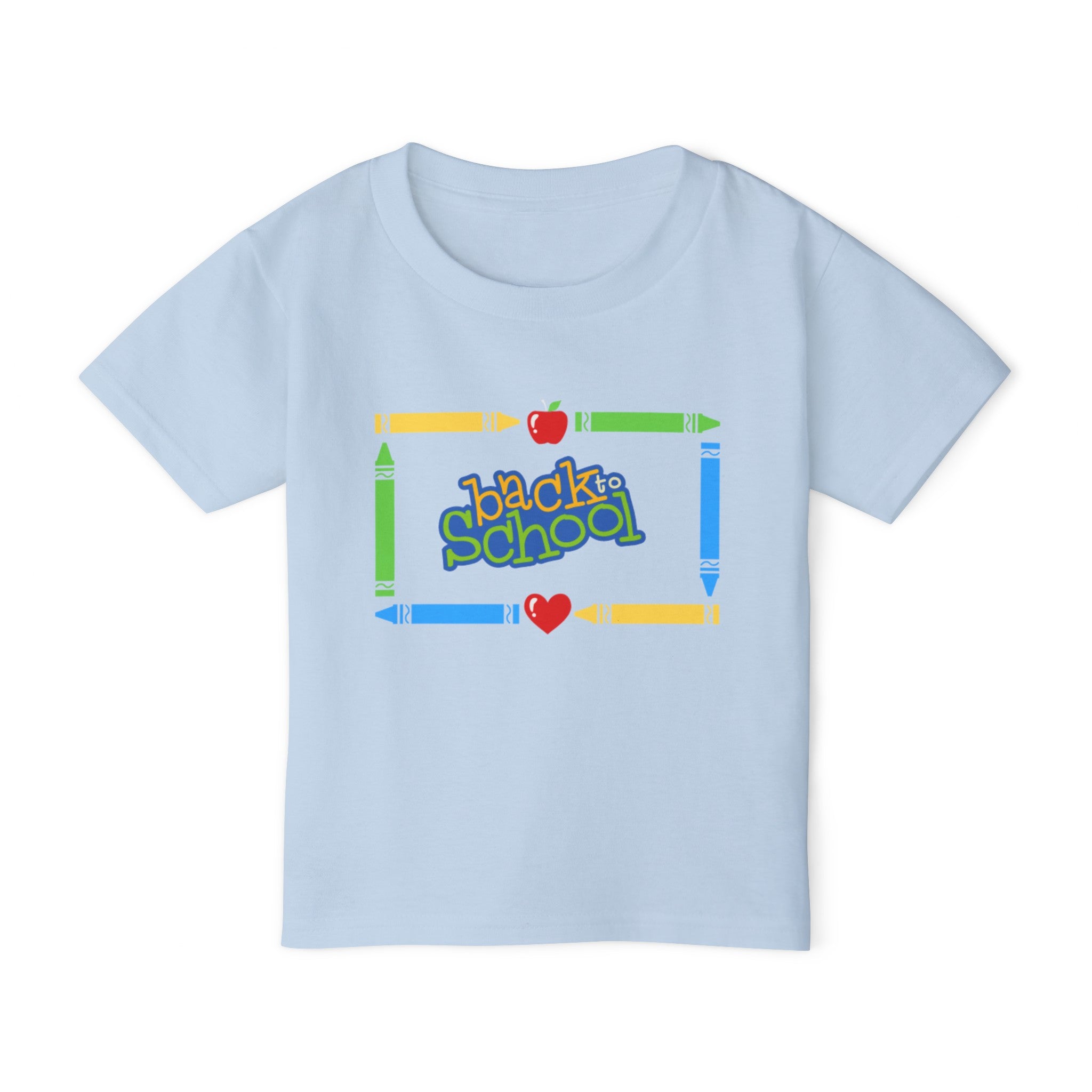 Back To School Heavy Cotton™ Toddler T-shirt