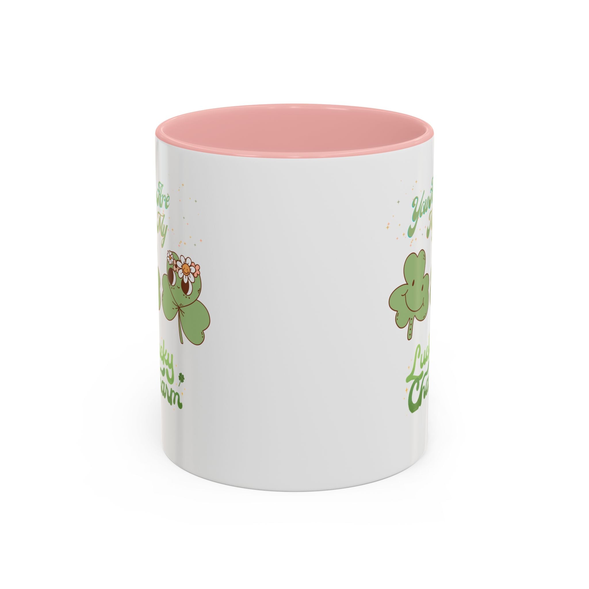You're my Lucky Charm Accent Coffee Mug - St. Patrick's Day Gift