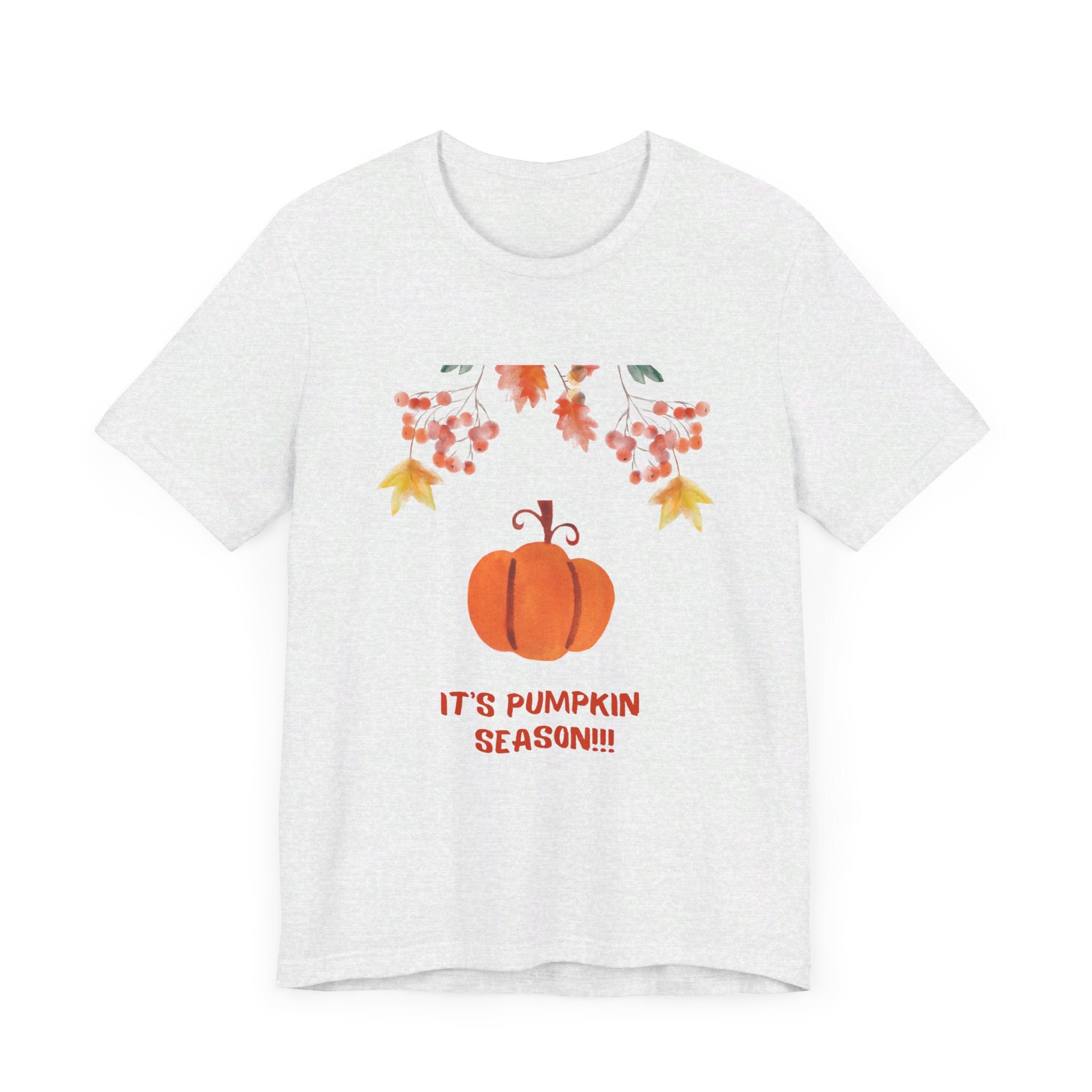 Pumpkin Season Unisex Jersey Short Sleeve Tee