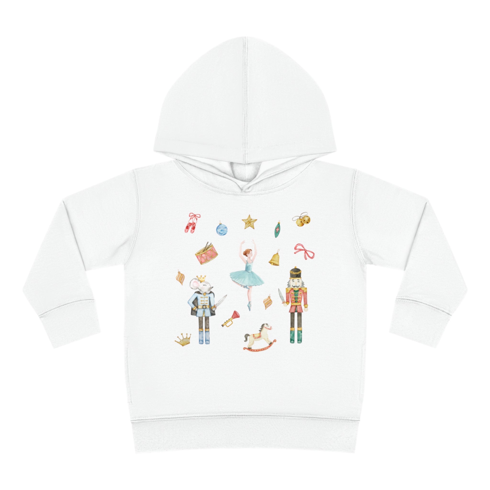 Nutcracker Toddler Pullover Fleece Hoodie