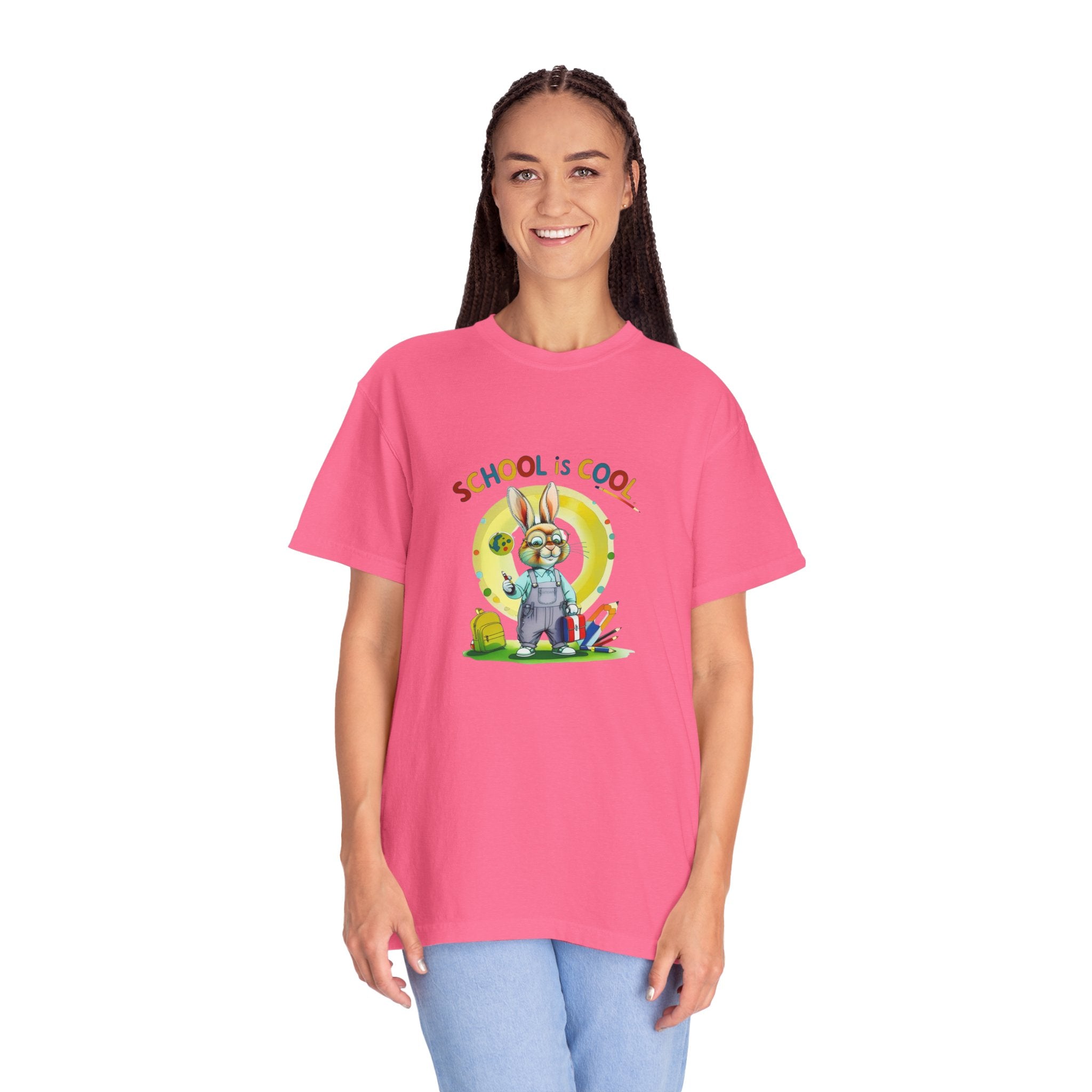 School is Cool Unisex Garment-Dyed Tee