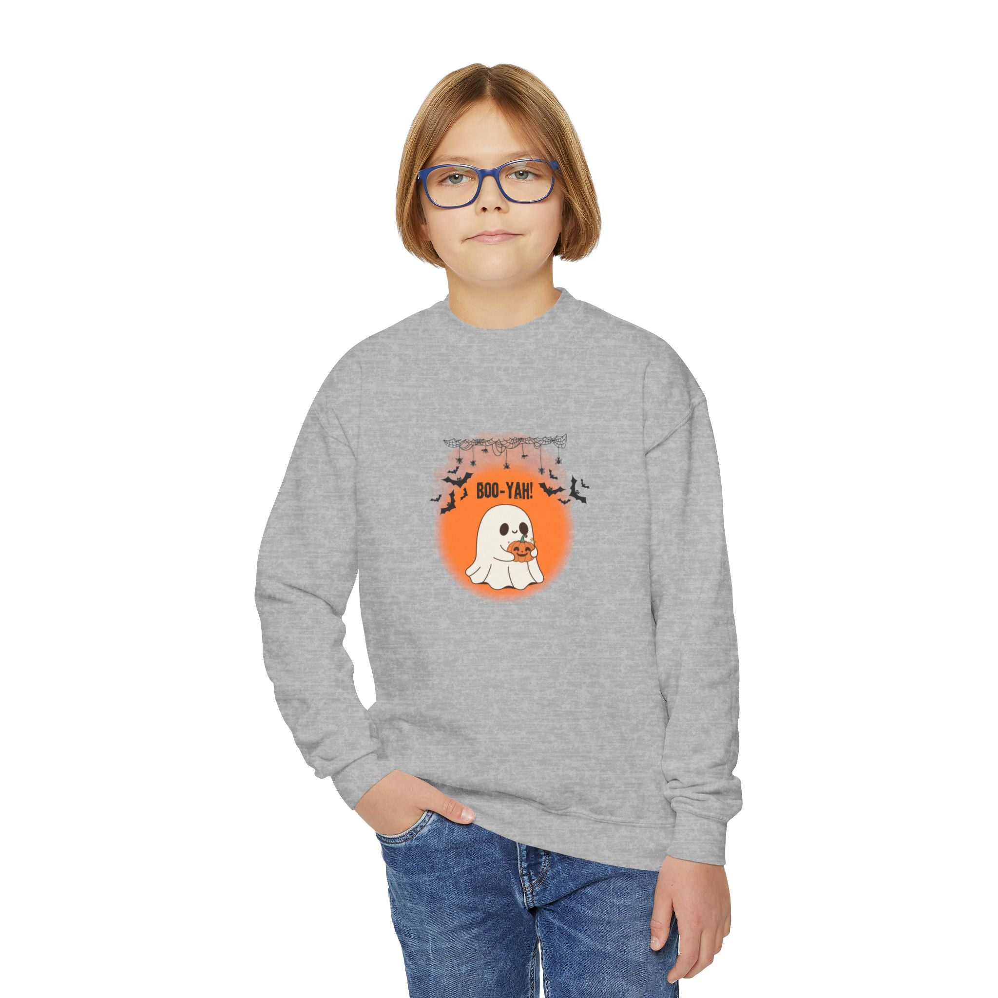 Boo-Yah! Youth Crewneck Sweatshirt