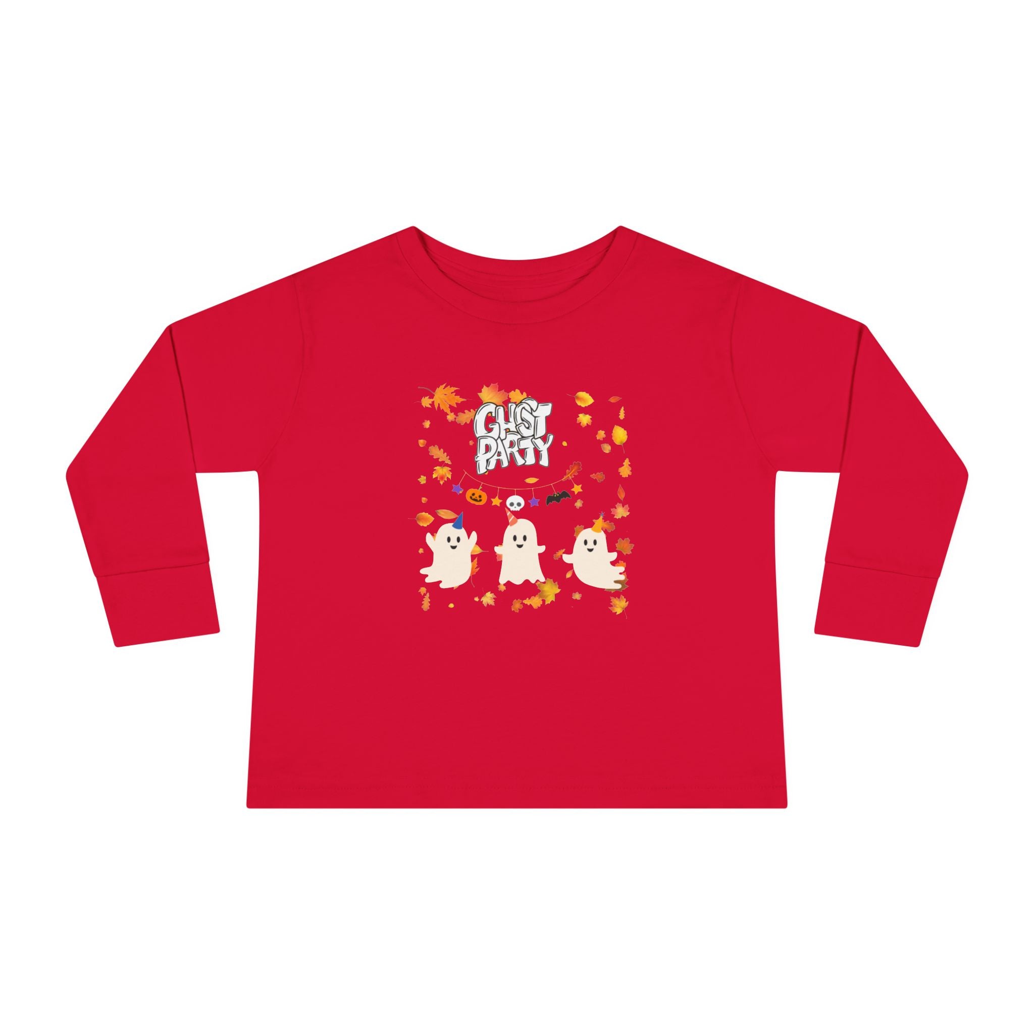 Ghost Party Toddler Long Sleeve Tee