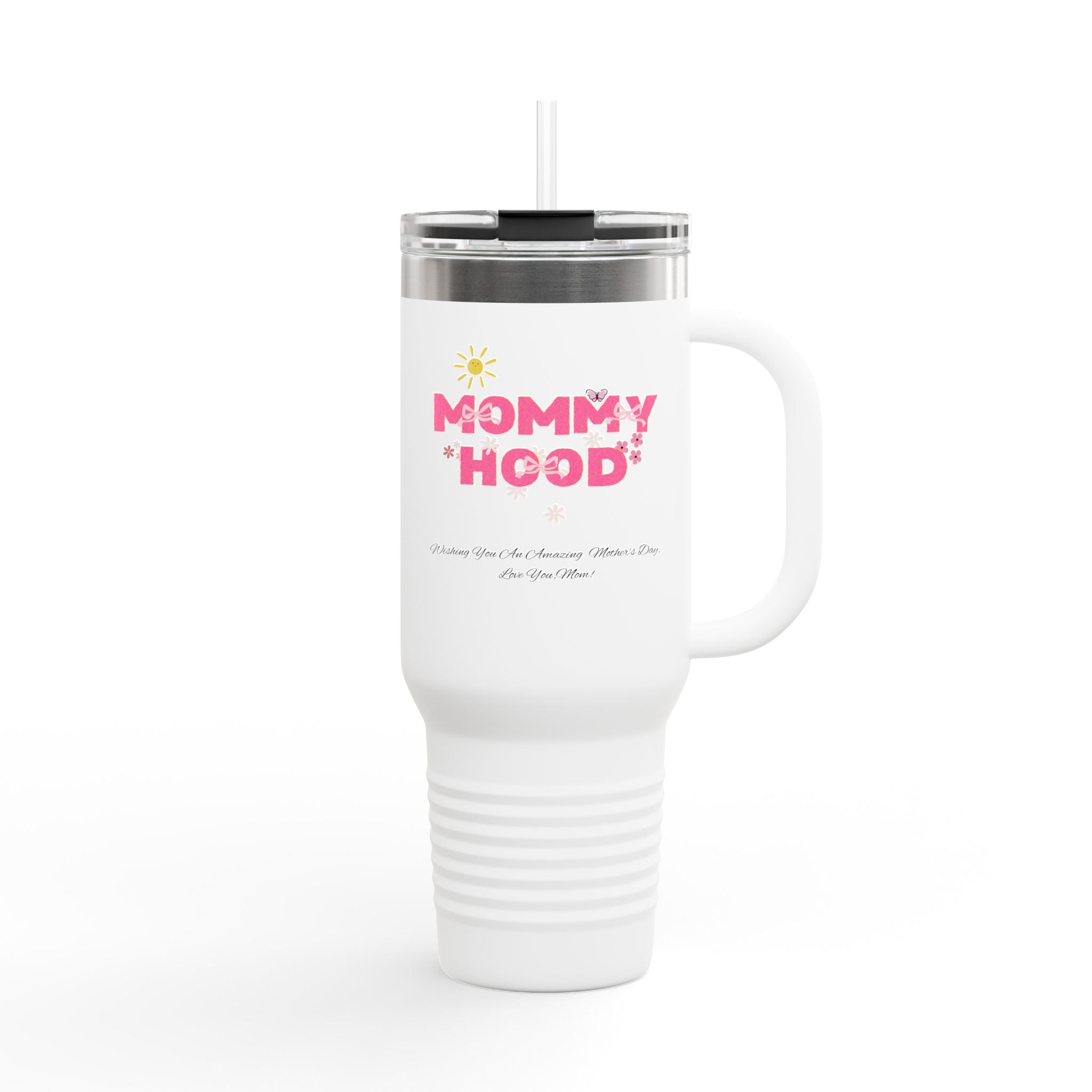 Mommy Hood Insulated Travel Mug - 40oz