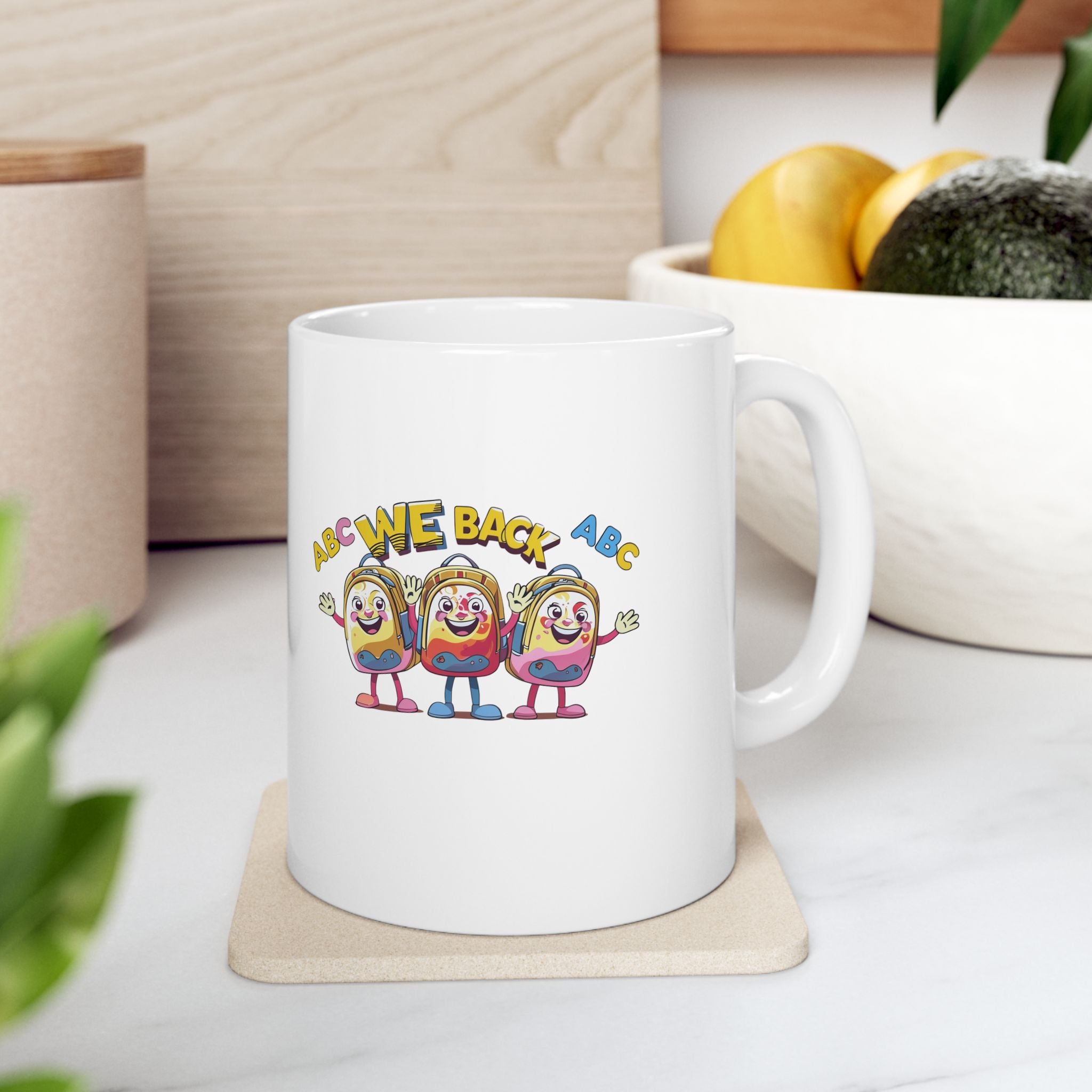 We Back Ceramic Mug