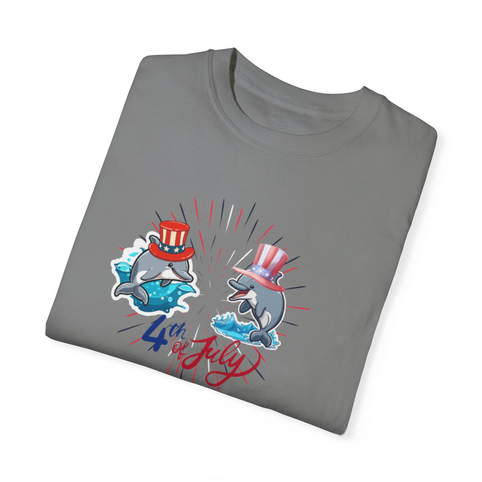 Splash 4th Of July Unisex Garment-Dyed T-shirt