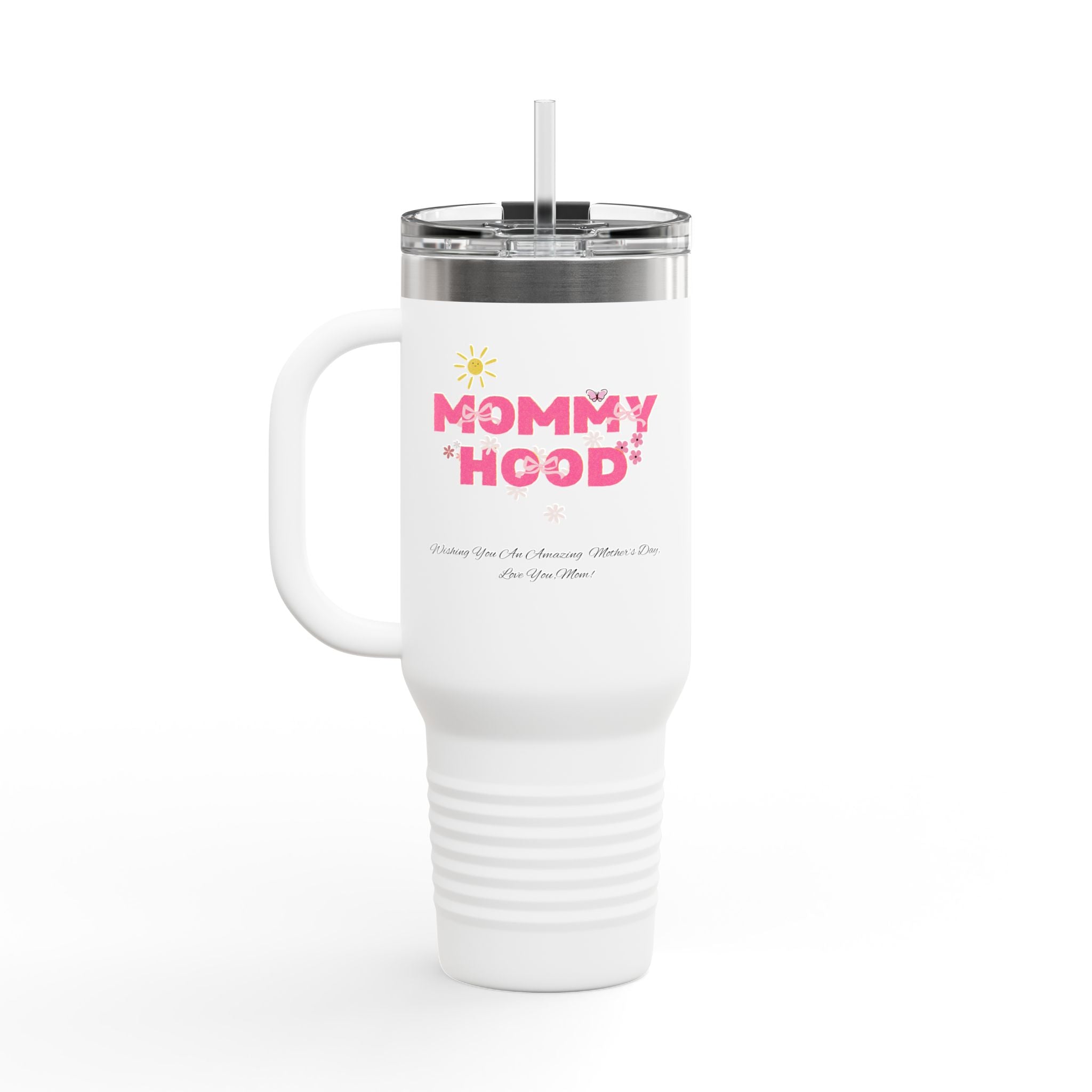 Mommy Hood Insulated Travel Mug - 40oz