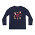 Merry Christmas Crew Youth Long Sleeve Competitor Tee