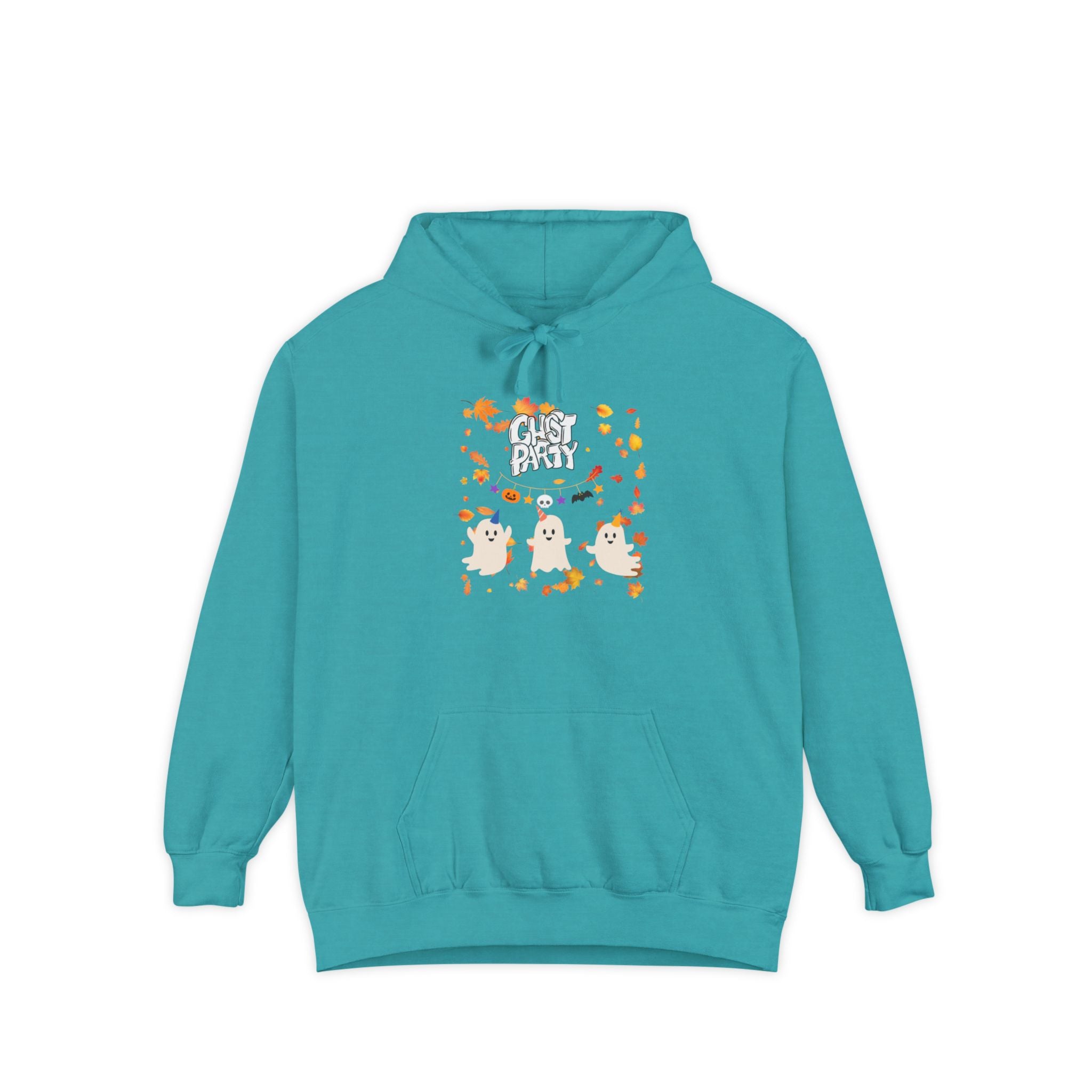 Ghost Party Unisex Garment-Dyed Hoodie