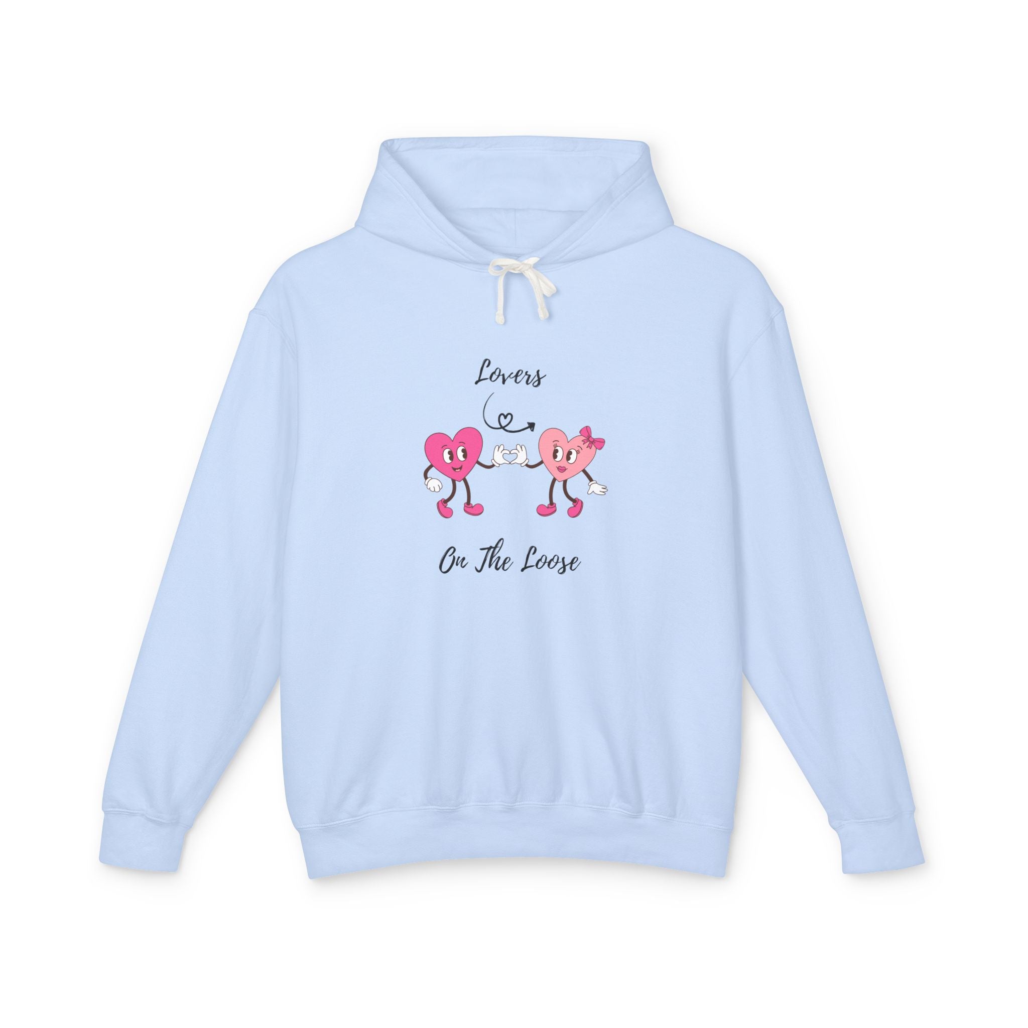 Lovers On The Loose Unisex Lightweight Hooded Sweatshirt