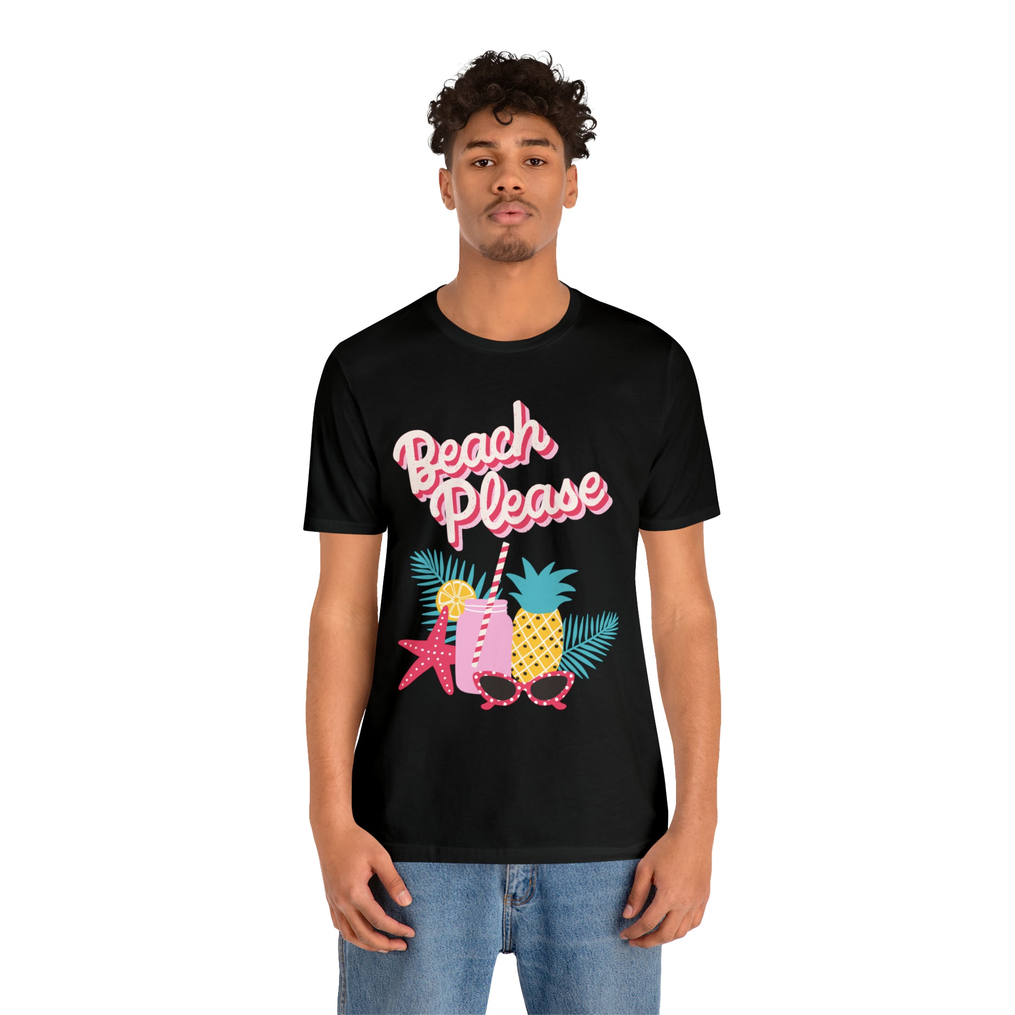 Beach Please Unisex Jersey Short Sleeve Tee