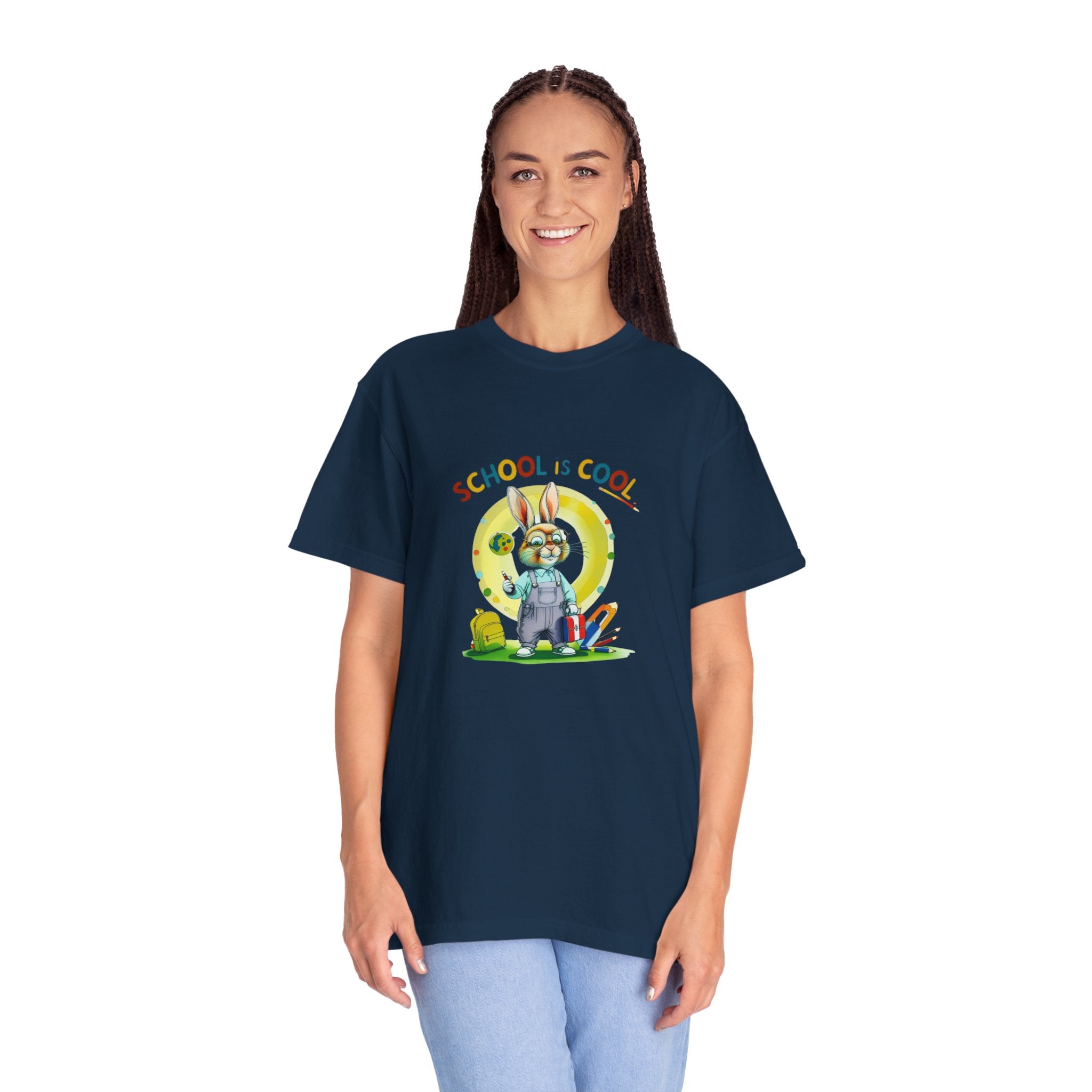 School is Cool Unisex Garment-Dyed Tee