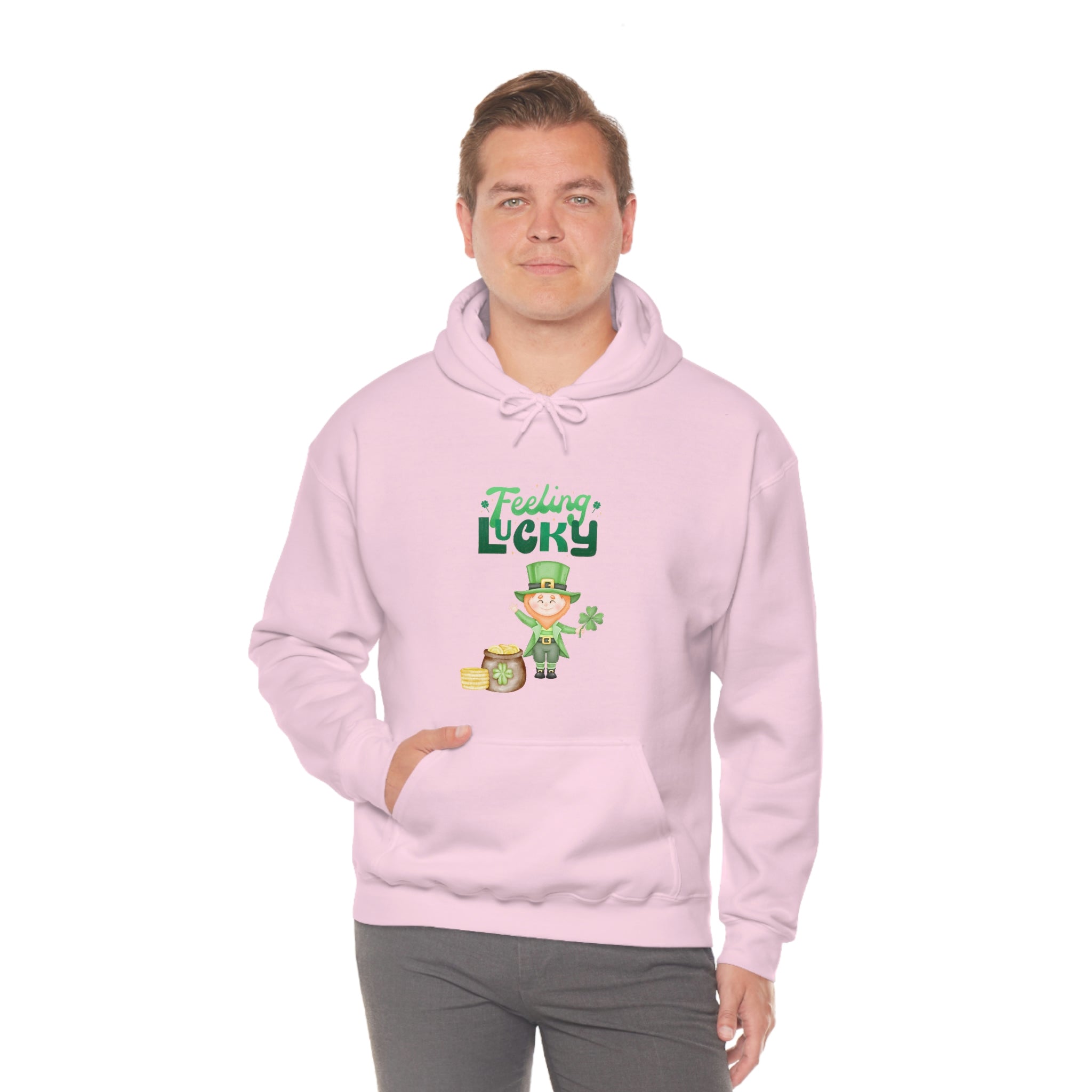 Feeling Lucky Unisex Heavy Blend™ Hooded Sweatshirt