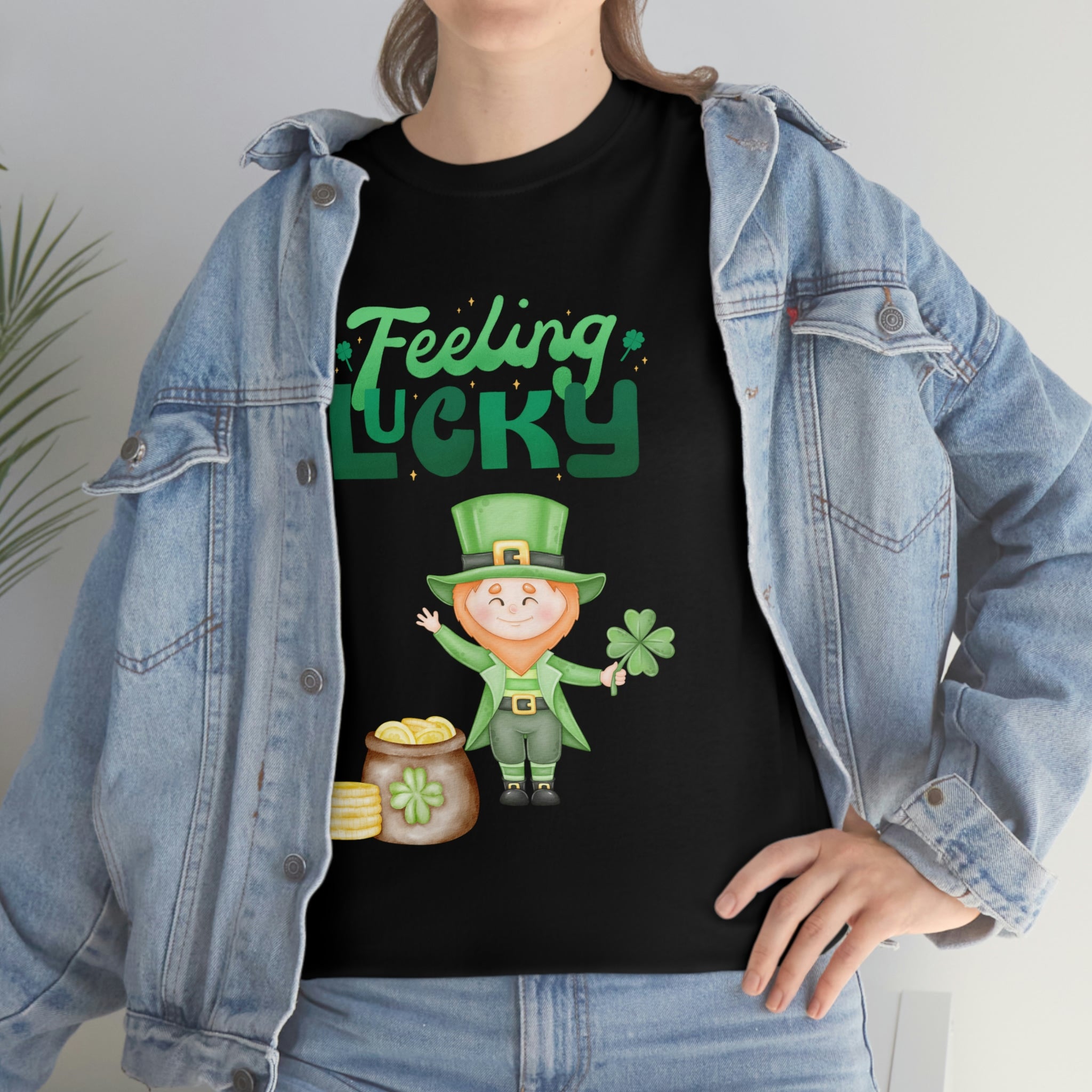 Feeling Lucky Unisex Heavy Cotton Tee