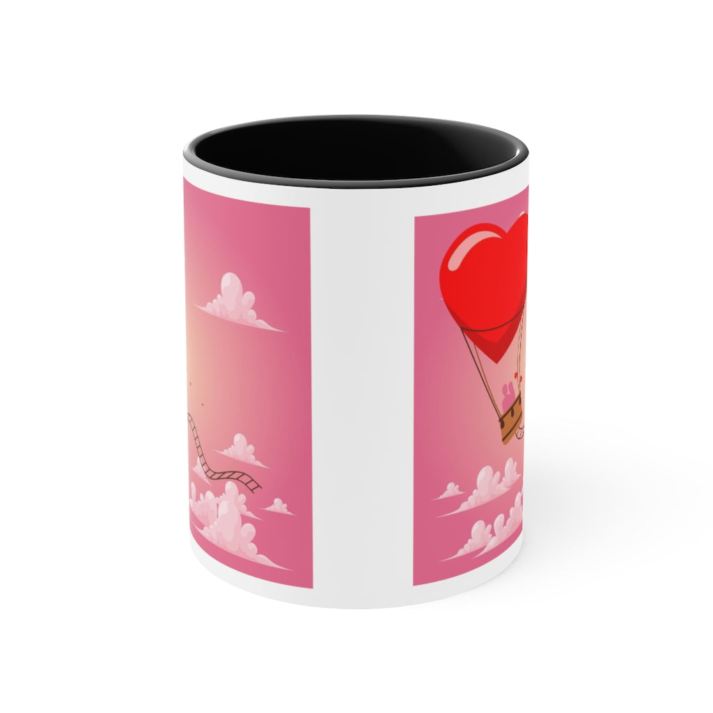 Happy Valentine's Day Accent Mug