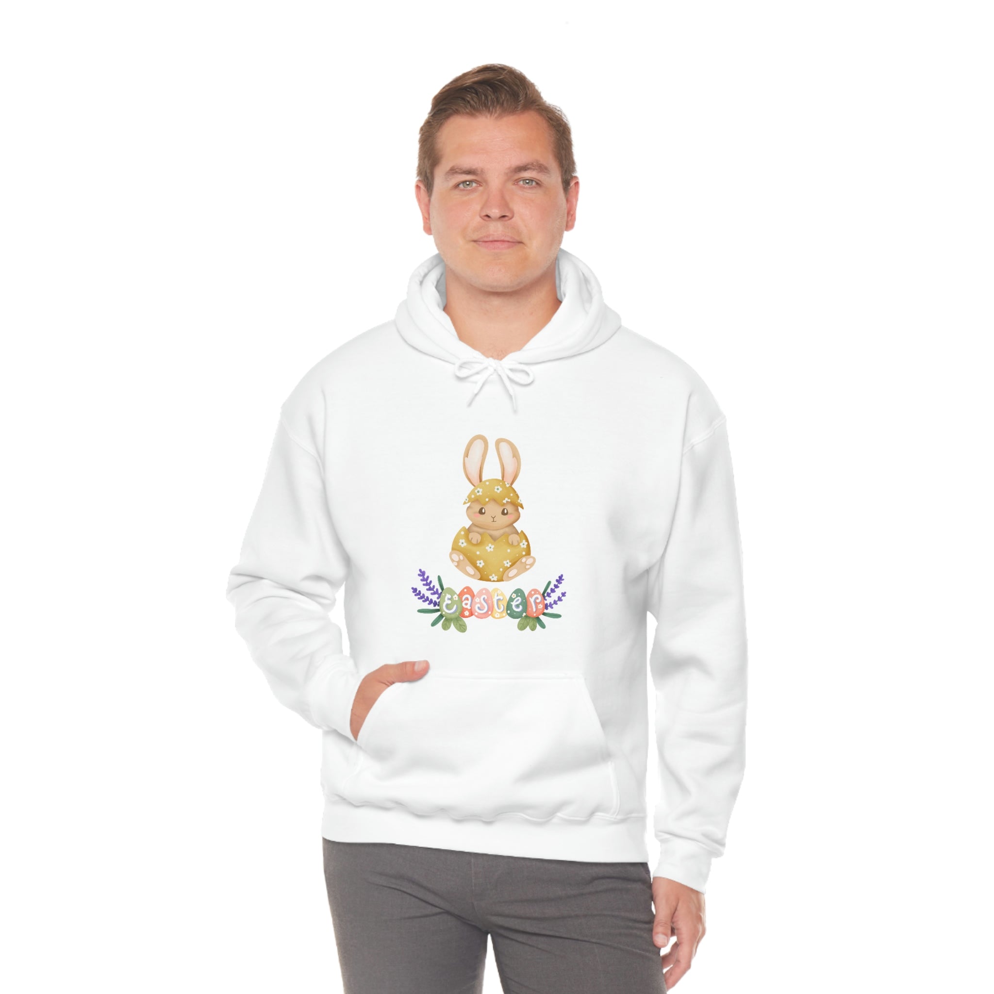 Easter Hunt Is On Unisex Heavy Blend™ Hooded Sweatshirt